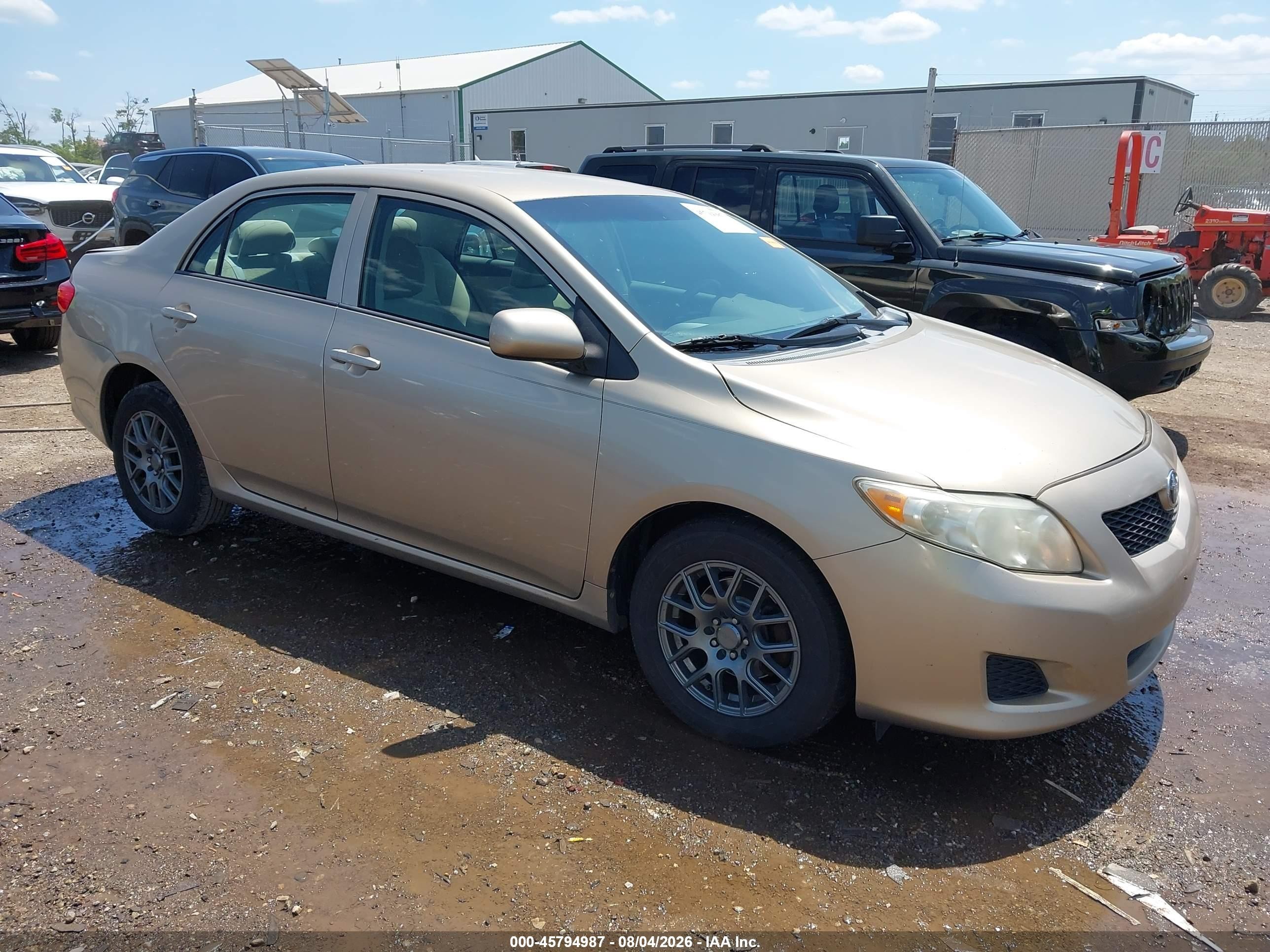 2009 Toyota Corolla LE, VIN 1NXBU40E89Z066099 — Side