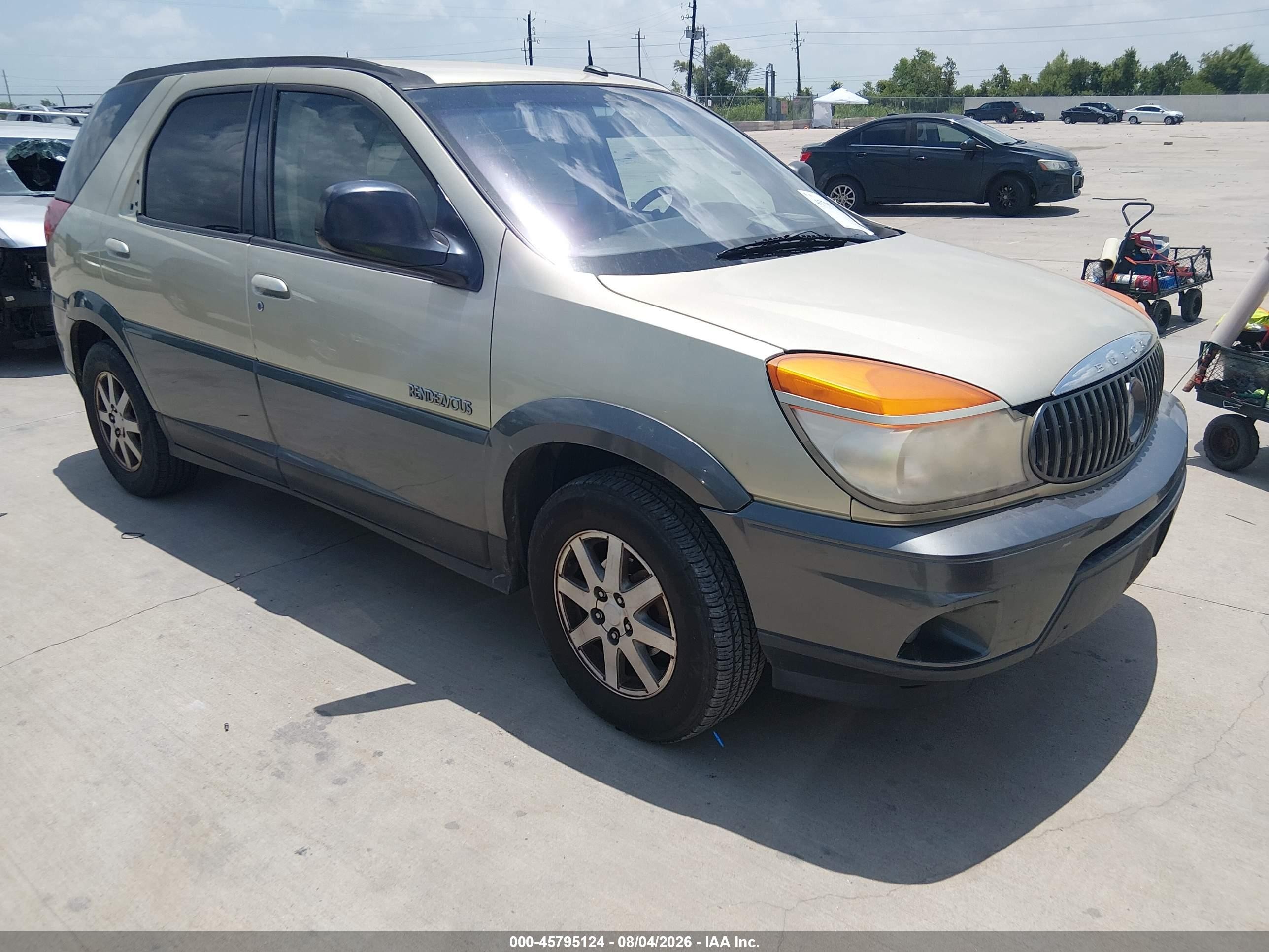 2003 Buick Rendezvous CX, VIN 3G5DA03E43S584588 — Normal wear
