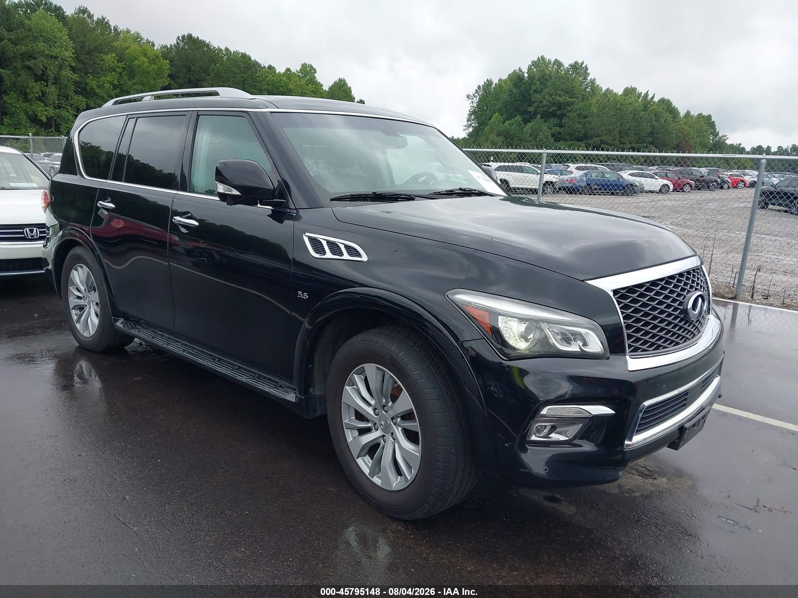 2017 Infiniti QX80, VIN JN8AZ2NE5H9155455 — Normal wear