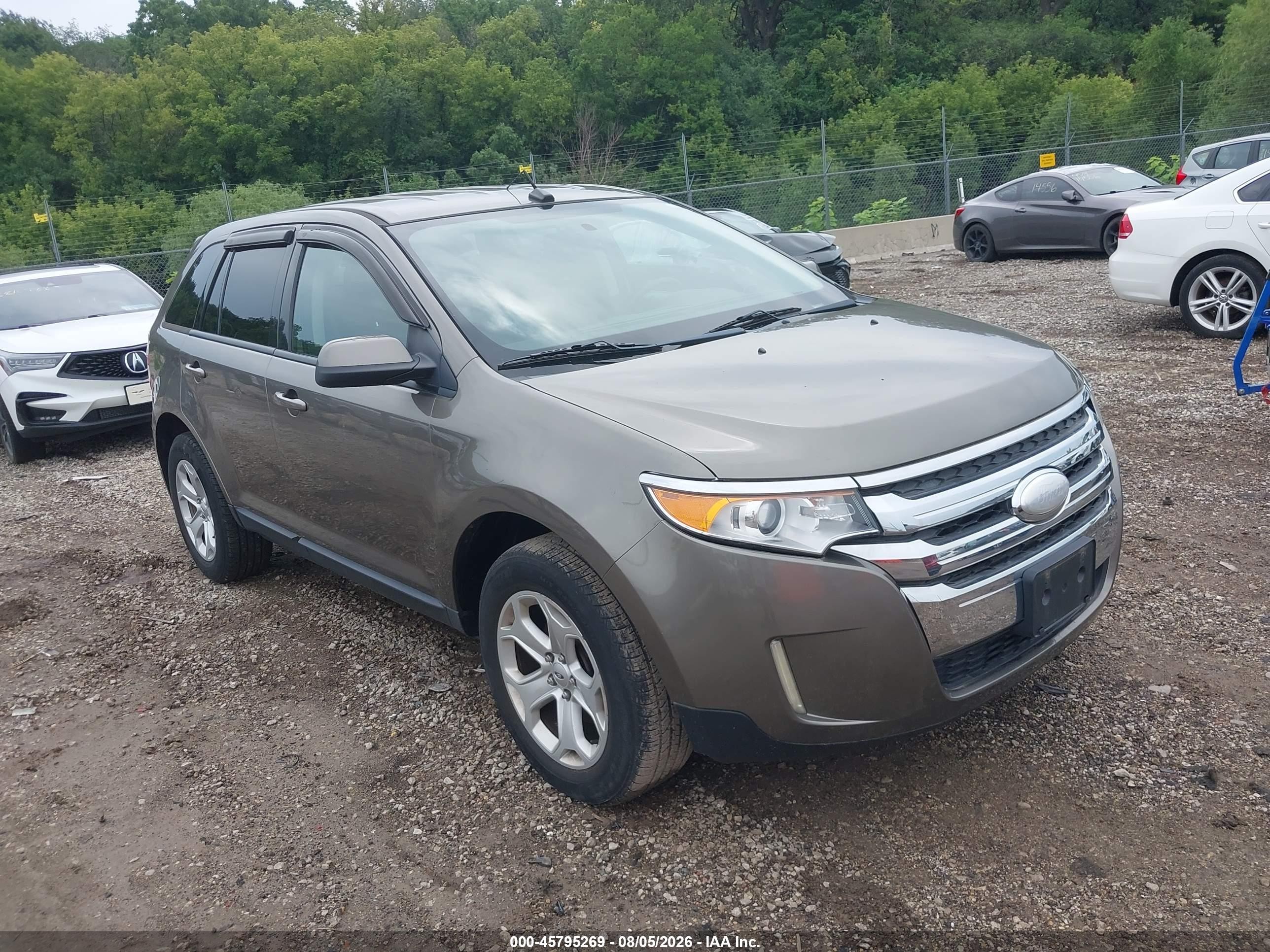 2012 Ford Edge SEL, VIN 2FMDK4JC9CBA68503 — Side