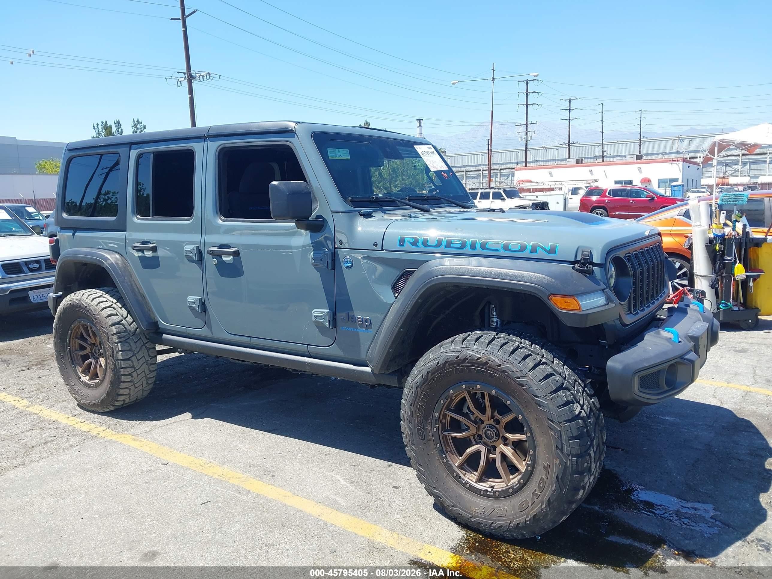 2024 Jeep Wrangler Rubicon, VIN 1C4RJXR6XRW316987 — Side
