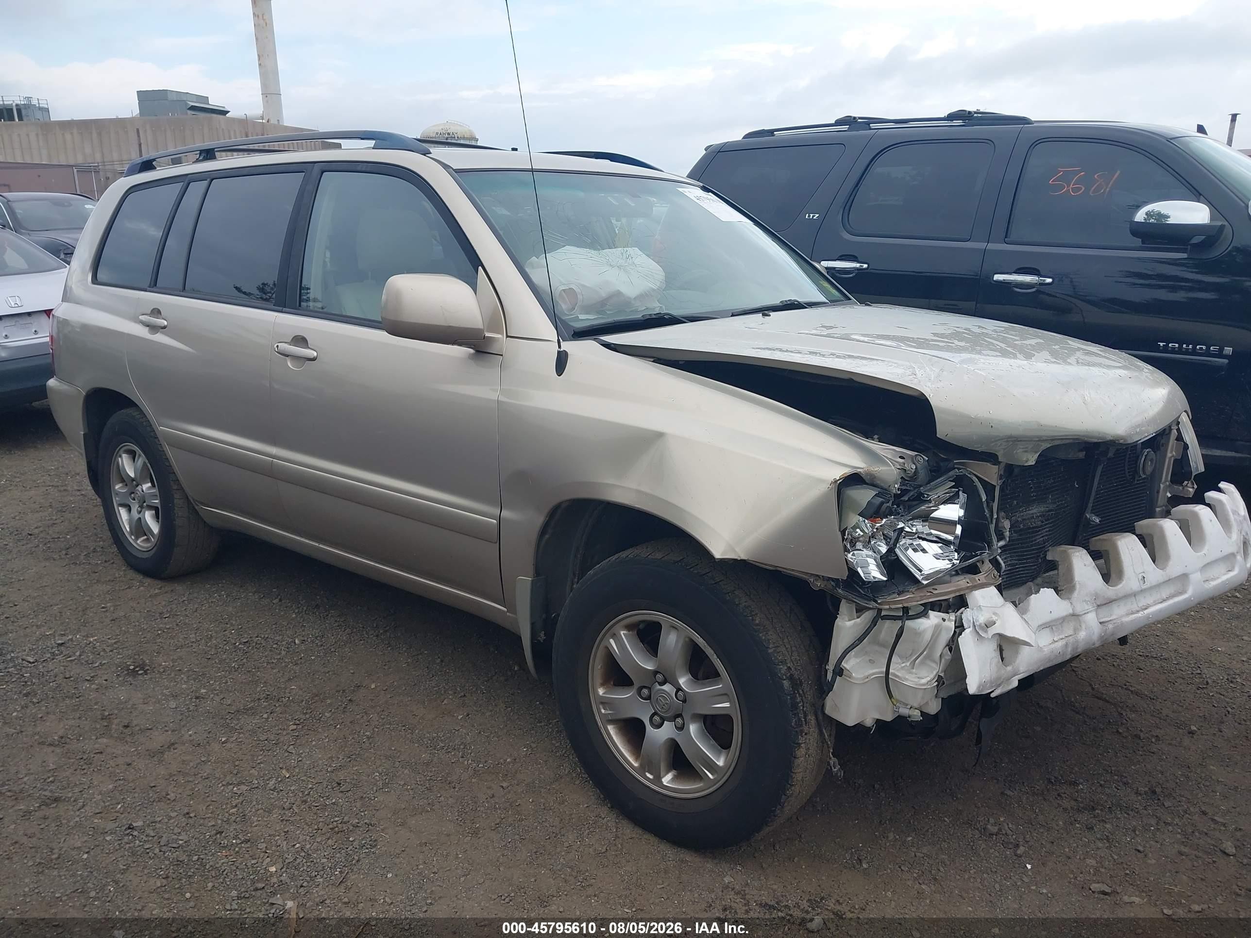 2006 Toyota Highlander w/3rd Row, VIN JTEEP21A560165552 — Normal wear