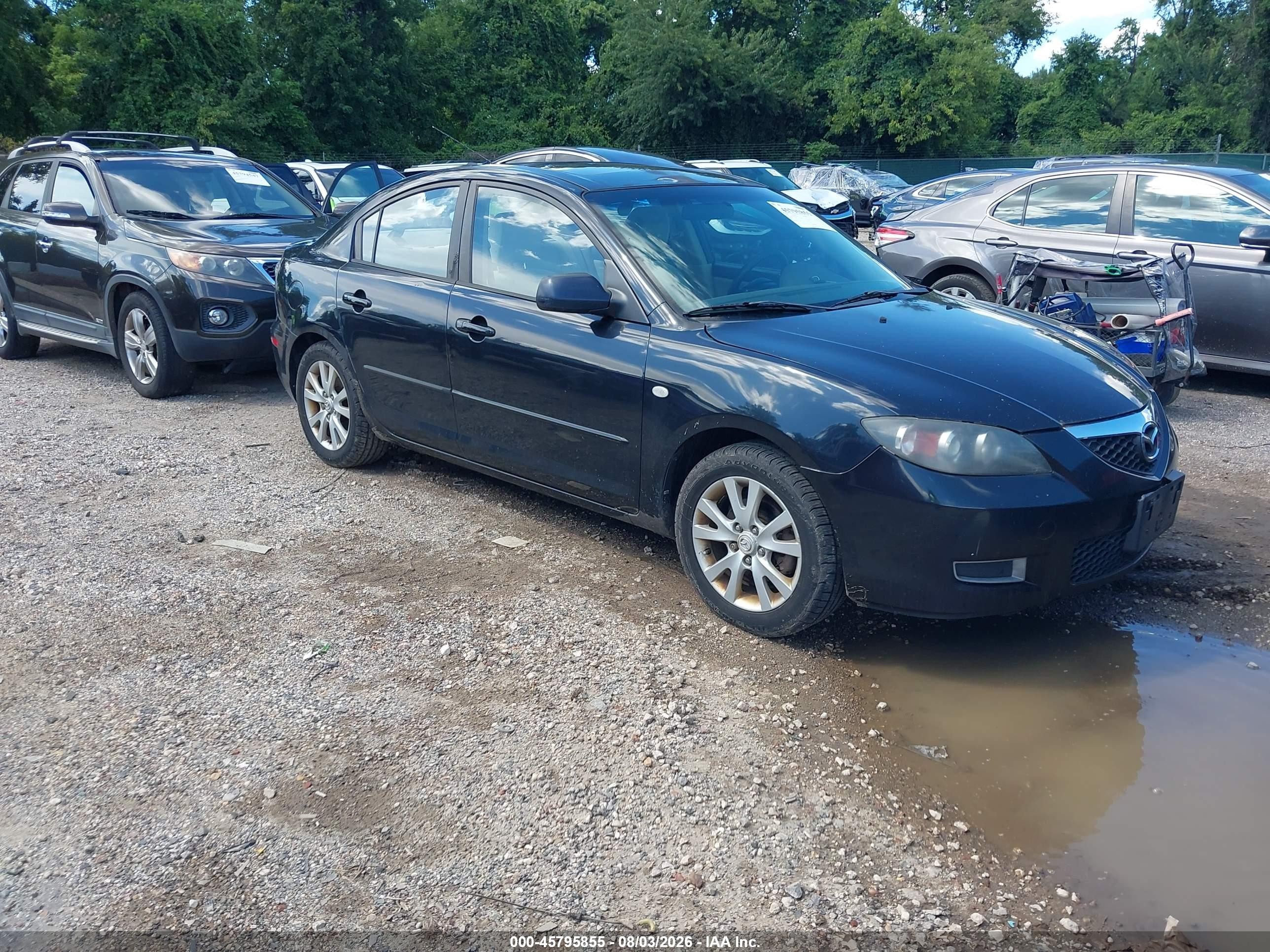 2007 Mazda 3 i Touring, VIN JM1BK32F271711337 — Normal wear