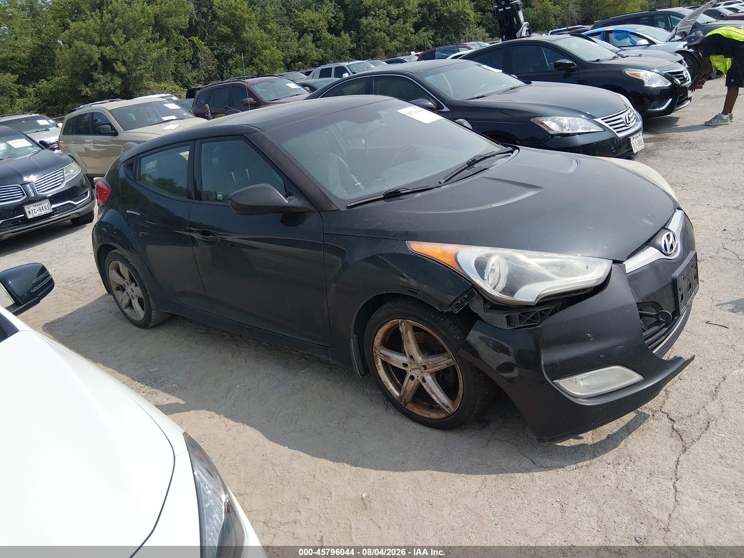 2014 Hyundai Veloster, VIN KMHTC6AD5EU212252 — Обычный износ