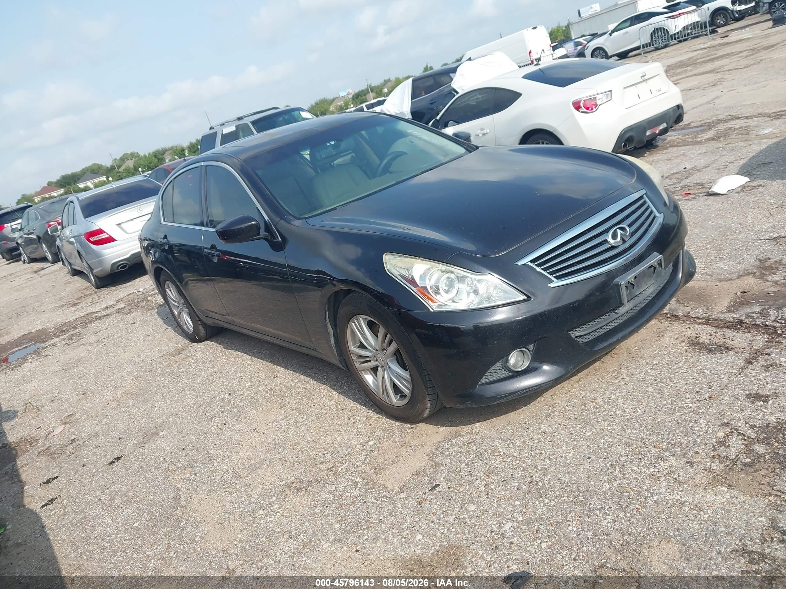 2012 Infiniti G37 Journey, VIN JN1CV6AP9CM622397 — Normal wear