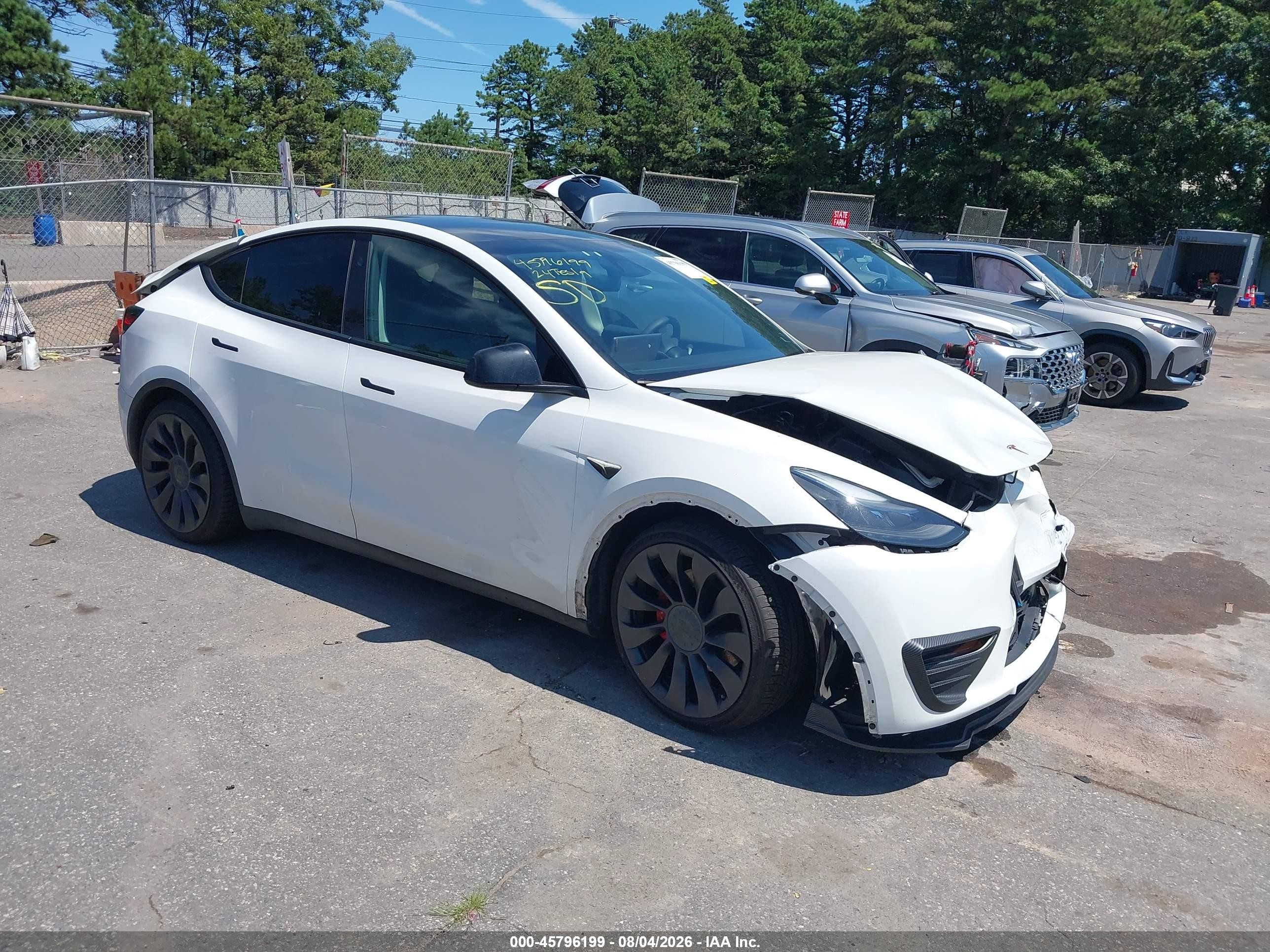 2024 Tesla Model Y Performance, VIN 7SAYGDEF8RA264214 — All over