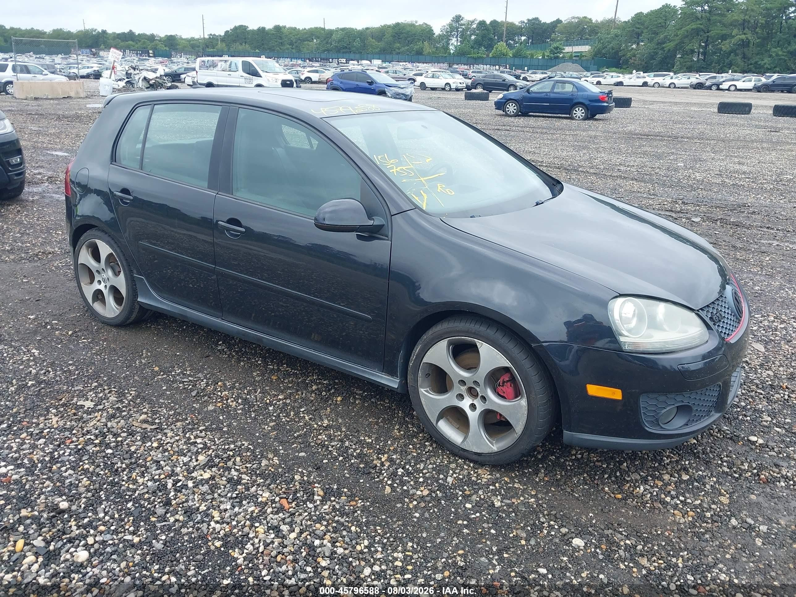 2008 Volkswagen Golf GTI, VIN WVWGV71K38W116469 — Normal wear