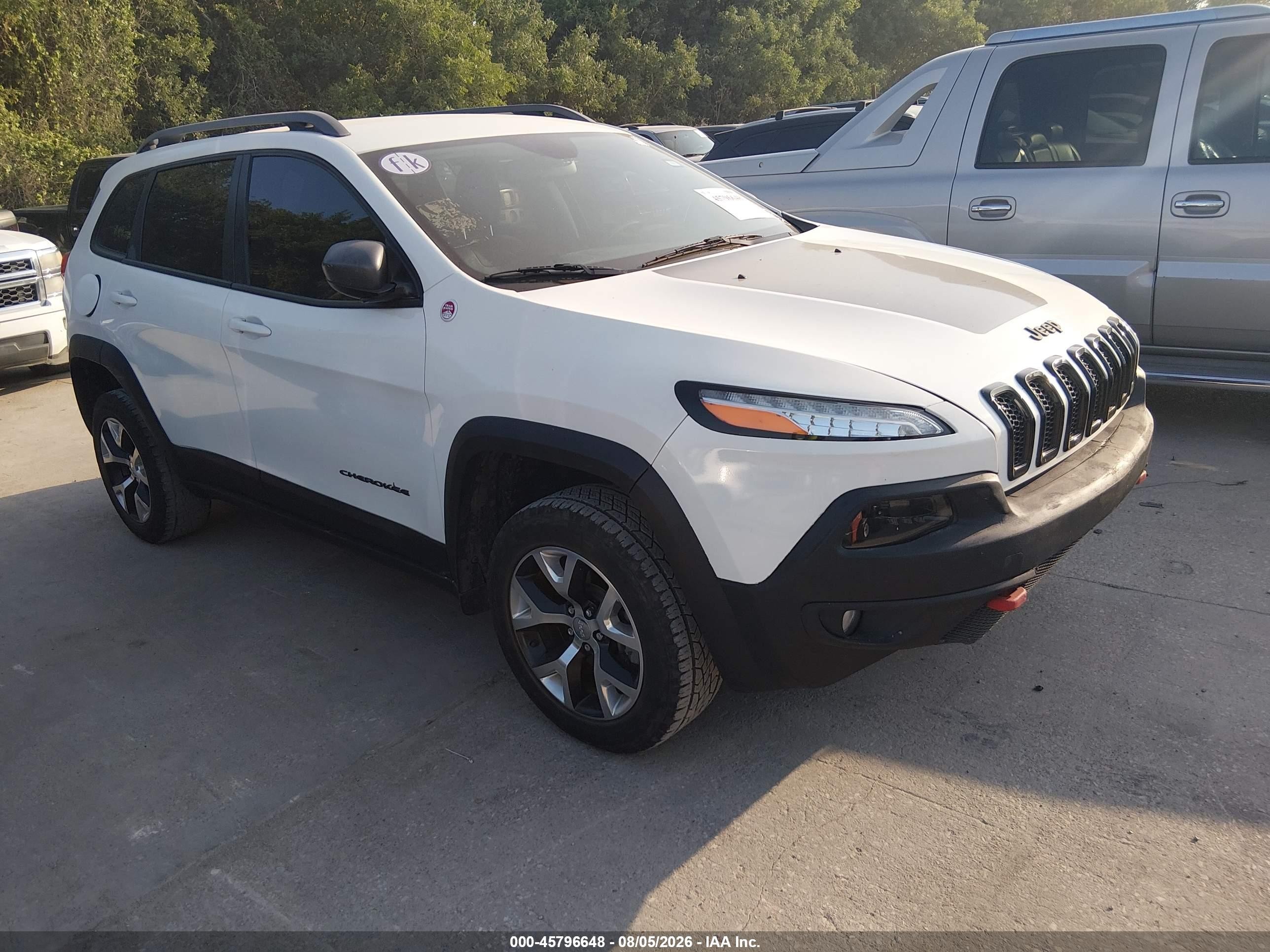 2014 Jeep Cherokee Trailhawk, VIN 1C4PJMBS1EW211021 — Обычный износ