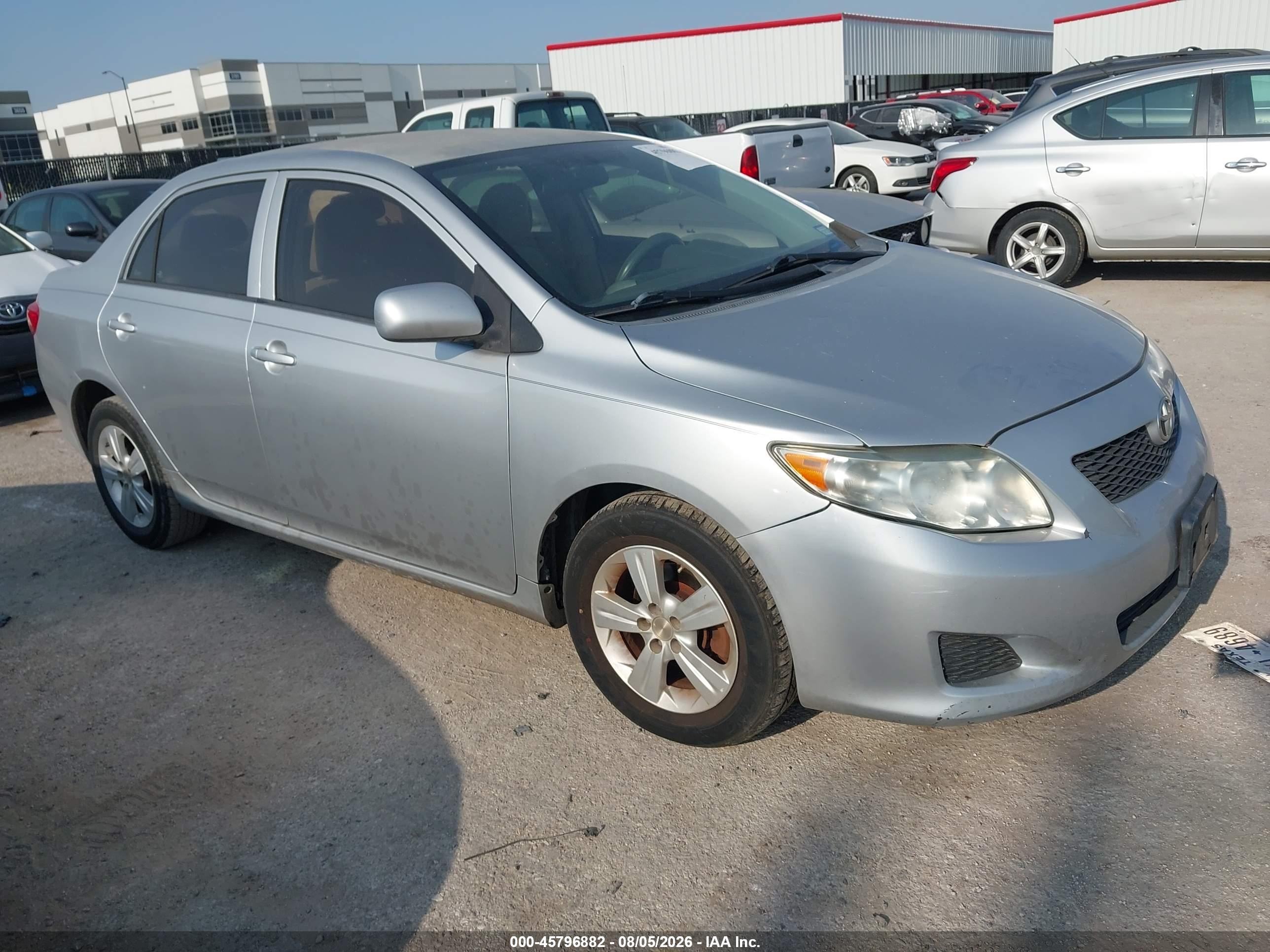 2010 Toyota Corolla LE, VIN 1NXBU4EE5AZ338329 — Normal wear
