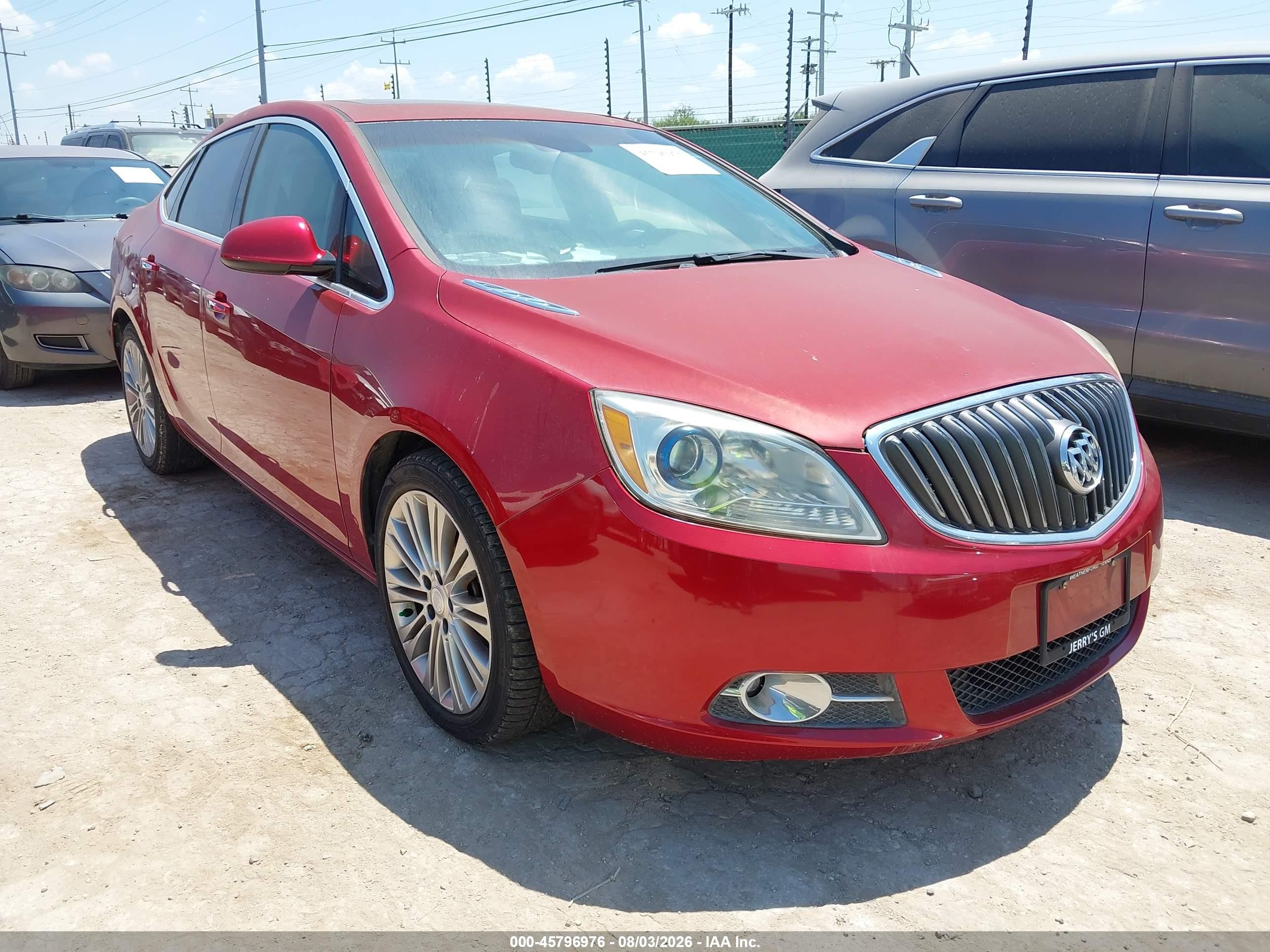 2012 Buick Verano Group, VIN 1G4PS5SKXC4203507 — Not stated