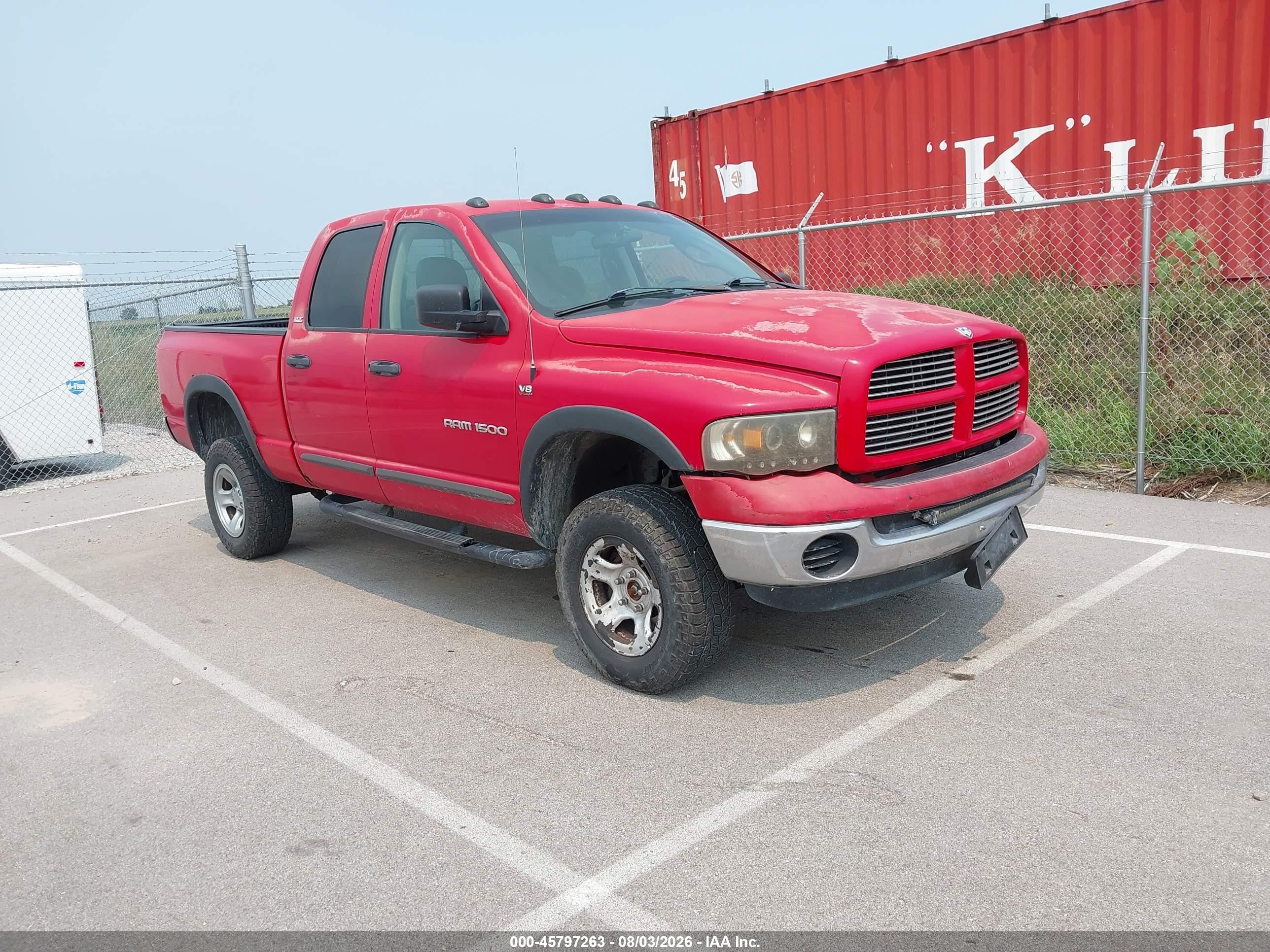 2002 Dodge 1500, VIN 3D7HU18ZX2G211985 — Бок