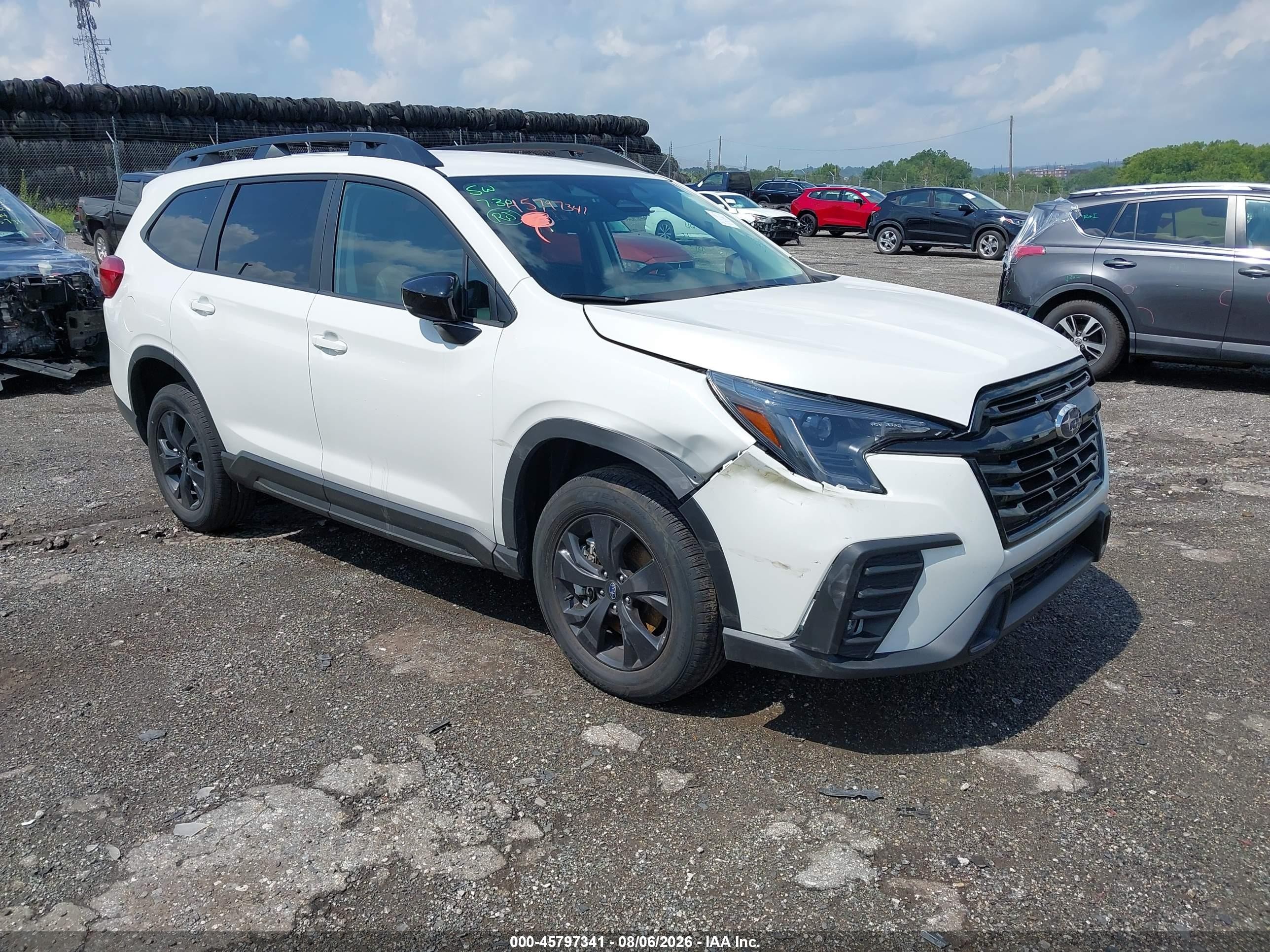 2026 Subaru Ascent Premium, VIN 4S4WMABD2T3416750 — Front end
