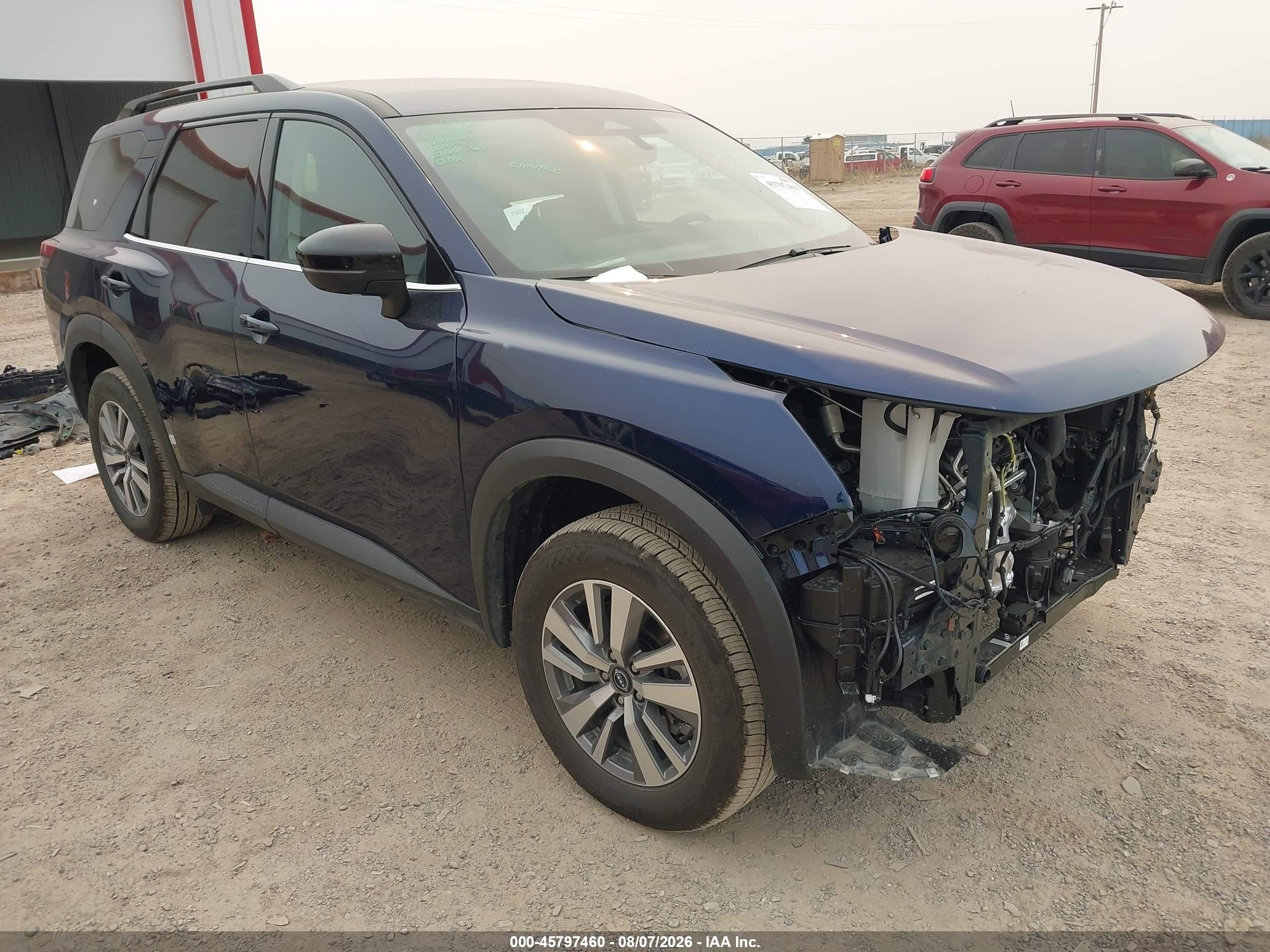 2026 Nissan Pathfinder SL, VIN 5N1DR3CE3TC257846 — Front end