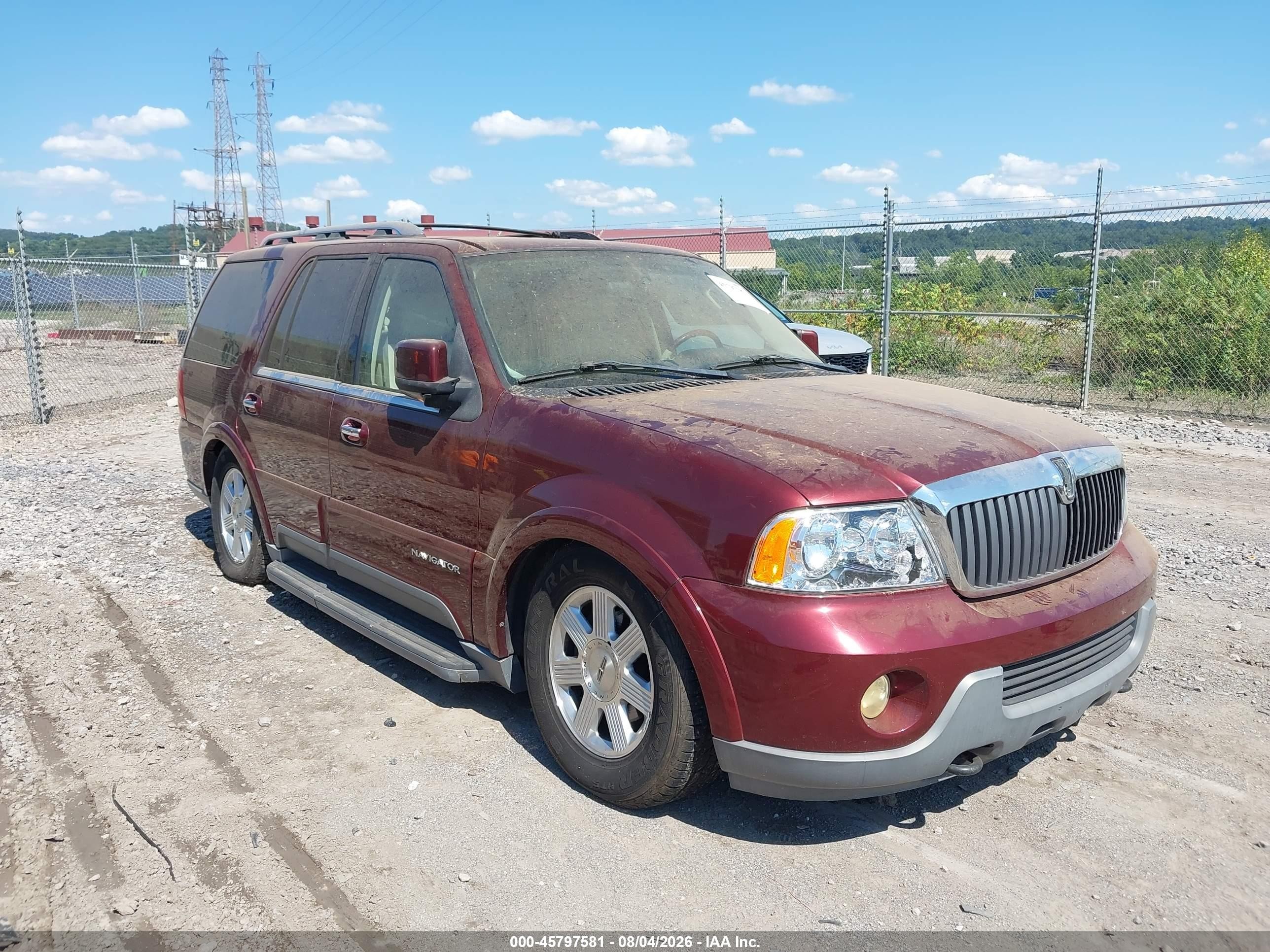 2003 Lincoln Navigator Luxury, VIN 5LMFU28R03LJ43541 — Обычный износ