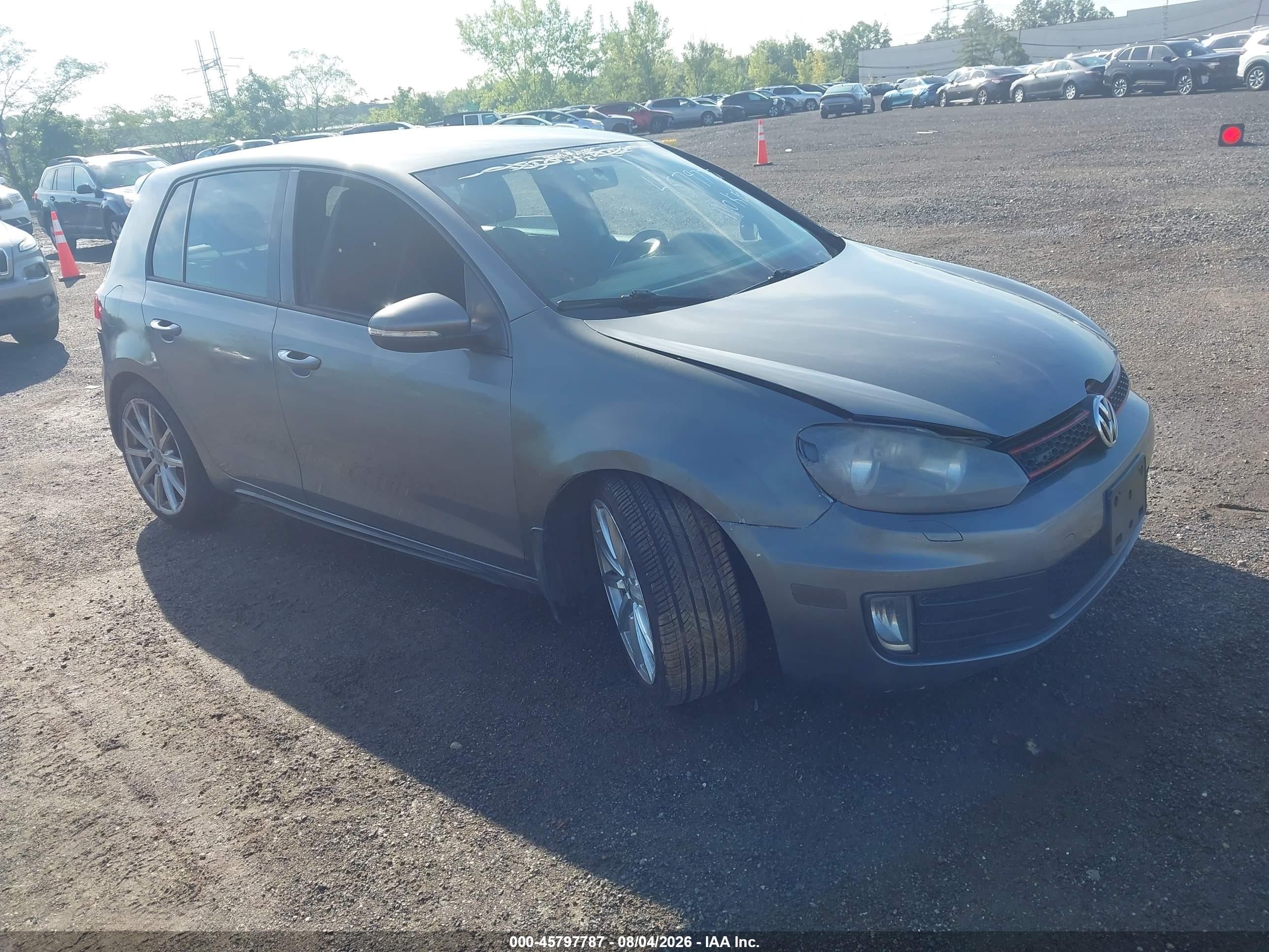 2012 Volkswagen Golf GTI PZEV, VIN WVWHD7AJ6CW207288 — Normal wear