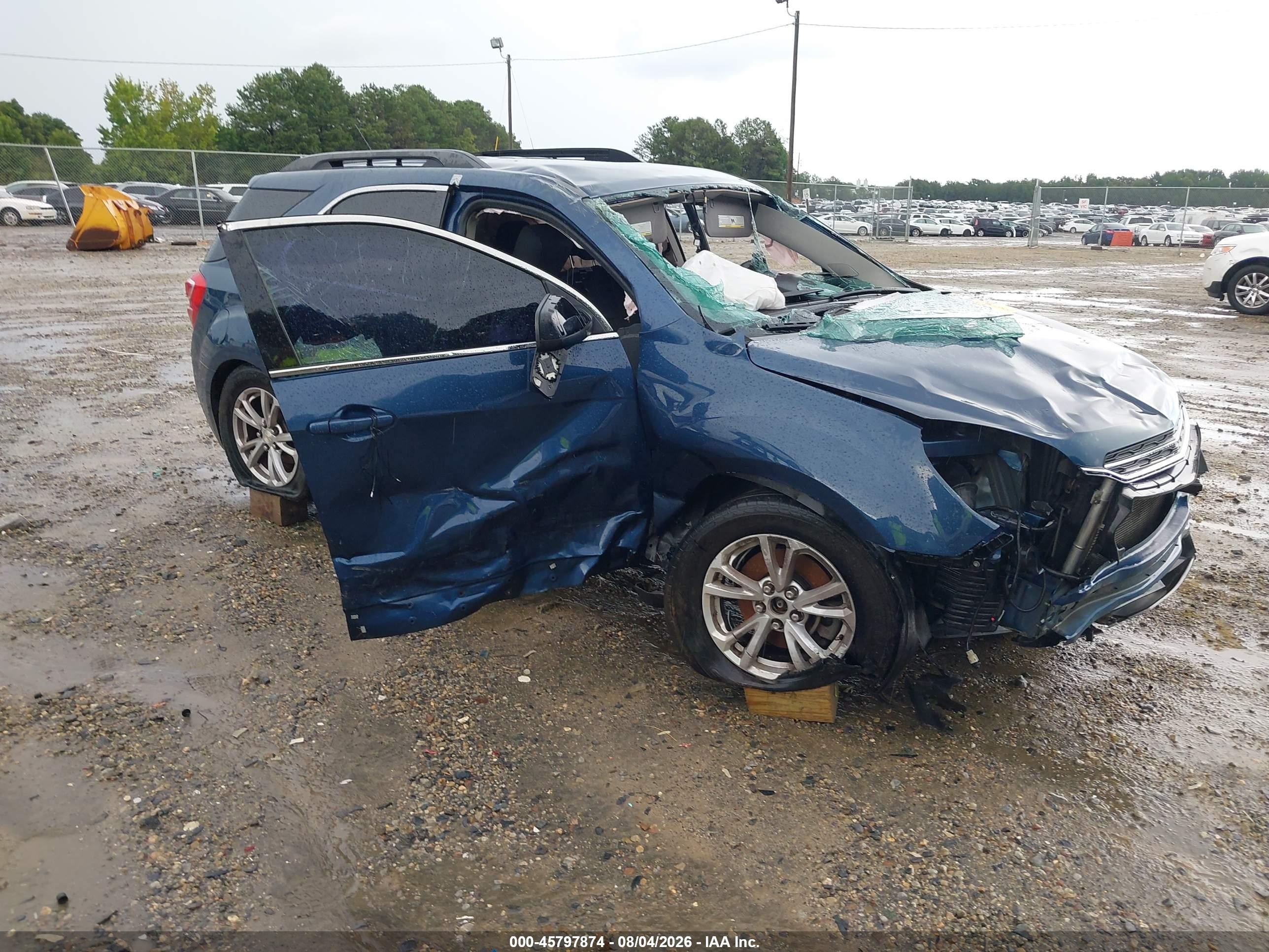 2017 Chevrolet Equinox LT, VIN 2GNFLFEK0H6239637 — Side