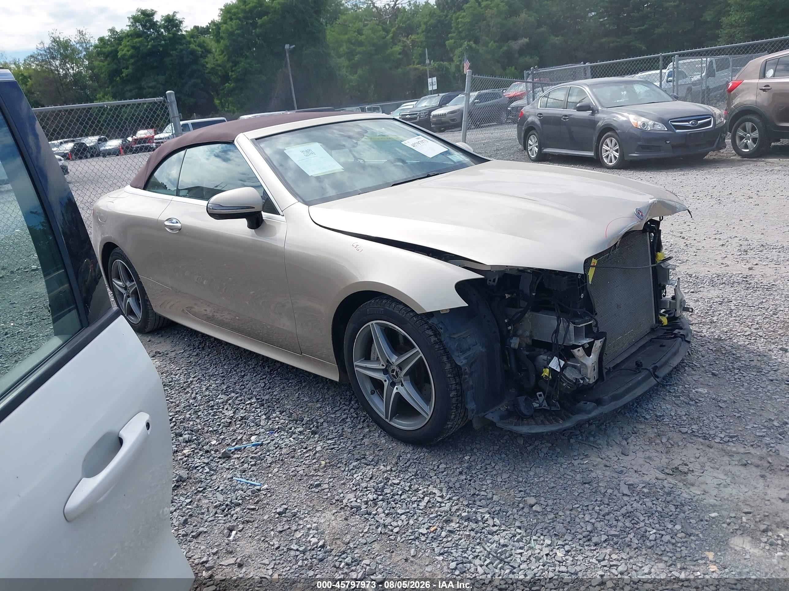 2019 Mercedes-Benz E 450, VIN WDD1K6JB3KF080918 — Front end