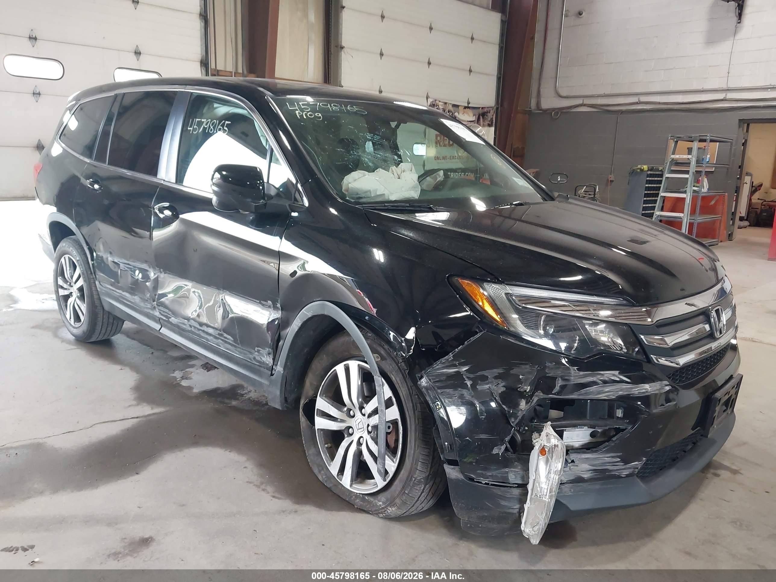 2017 Honda Pilot EX-L, VIN 5FNYF6H55HB047364 — All over