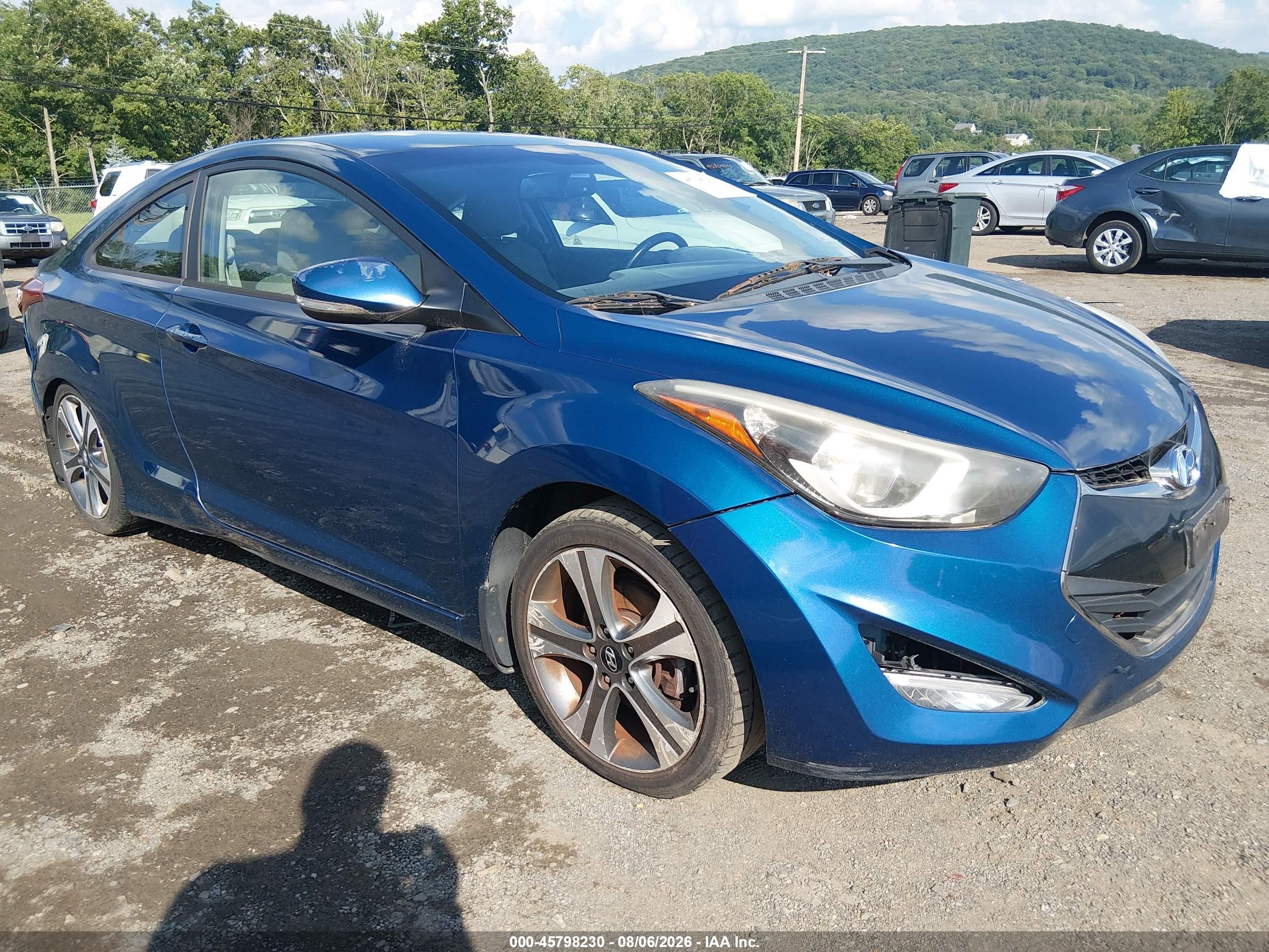 2014 Hyundai Elantra, VIN KMHDH6AH9EU026271 — Mechanical