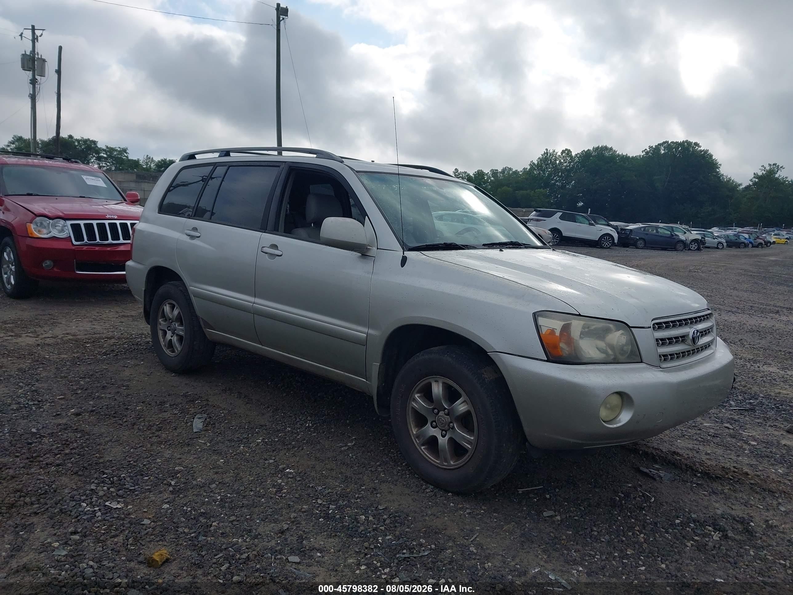 2006 Toyota Highlander, VIN JTEGP21A260097347 — Normal wear