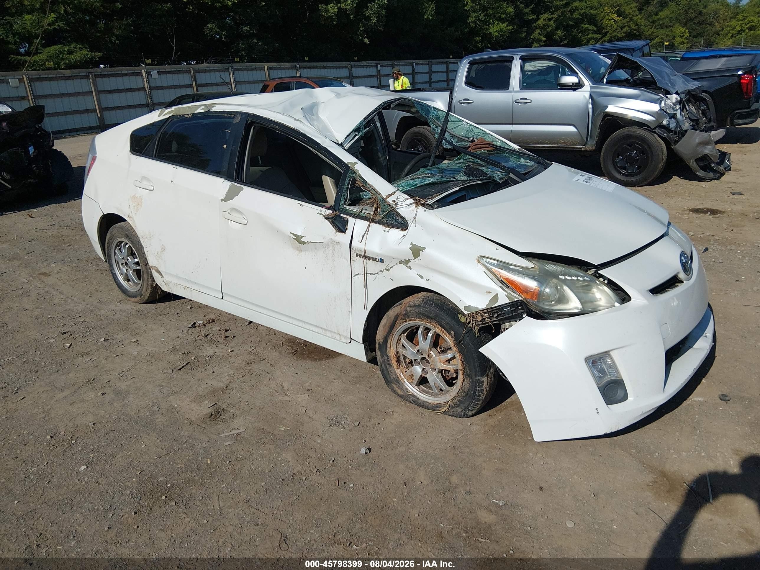 2010 Toyota Prius III, VIN JTDKN3DU5A0139521 — Normal wear