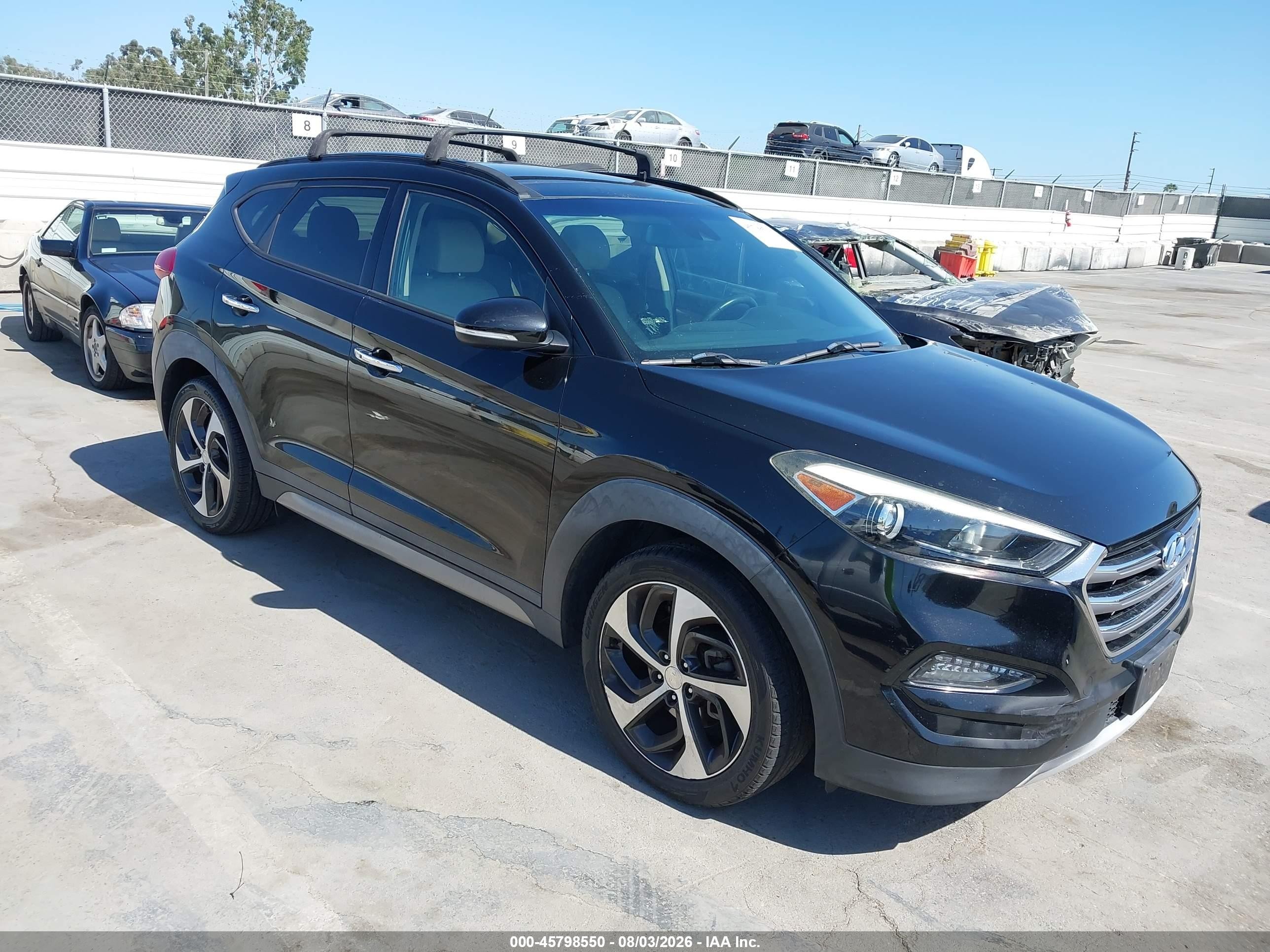 2017 Hyundai Tucson Eco, VIN KM8J33A21HU317850 — Перед