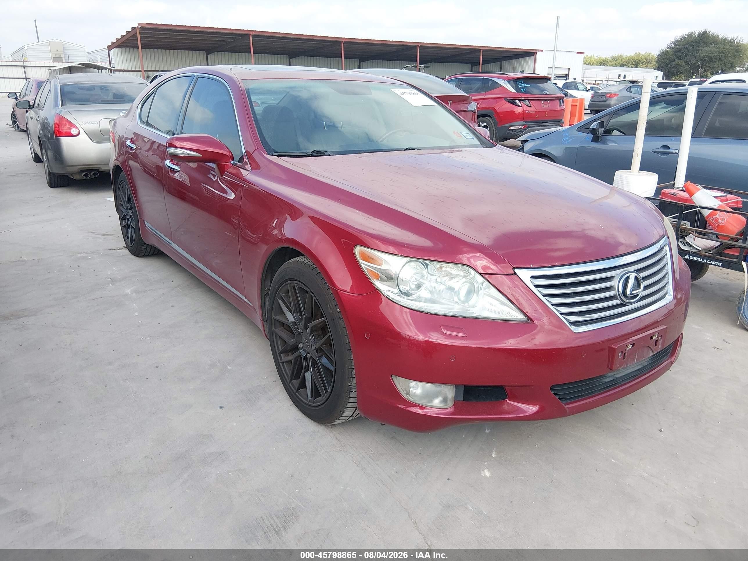 2010 Lexus LS 460, VIN JTHBL5EF7A5097324 — Обычный износ