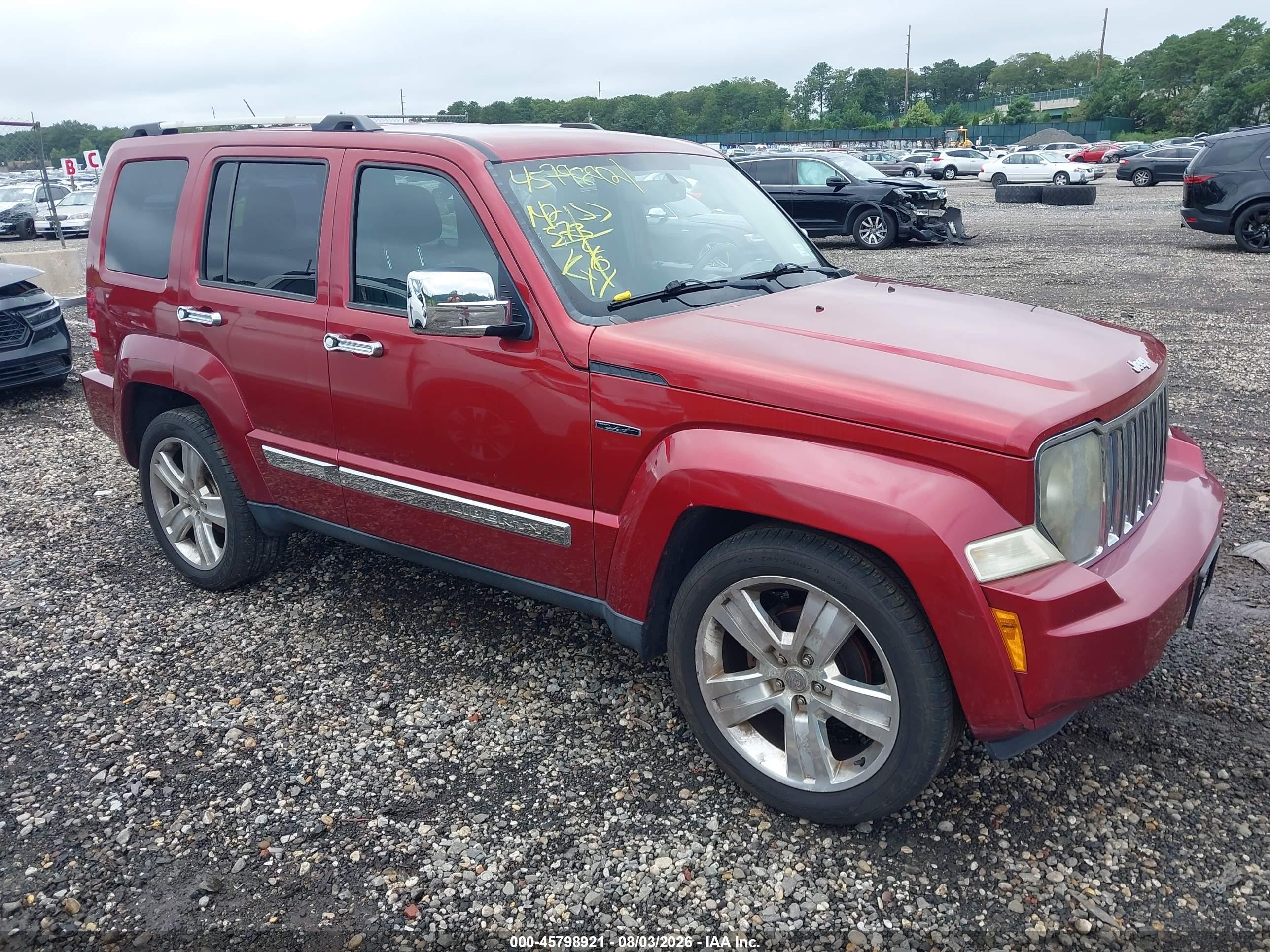 2012 Jeep Liberty Limited Jet, VIN 1C4PJMFK4CW198899 — Обычный износ