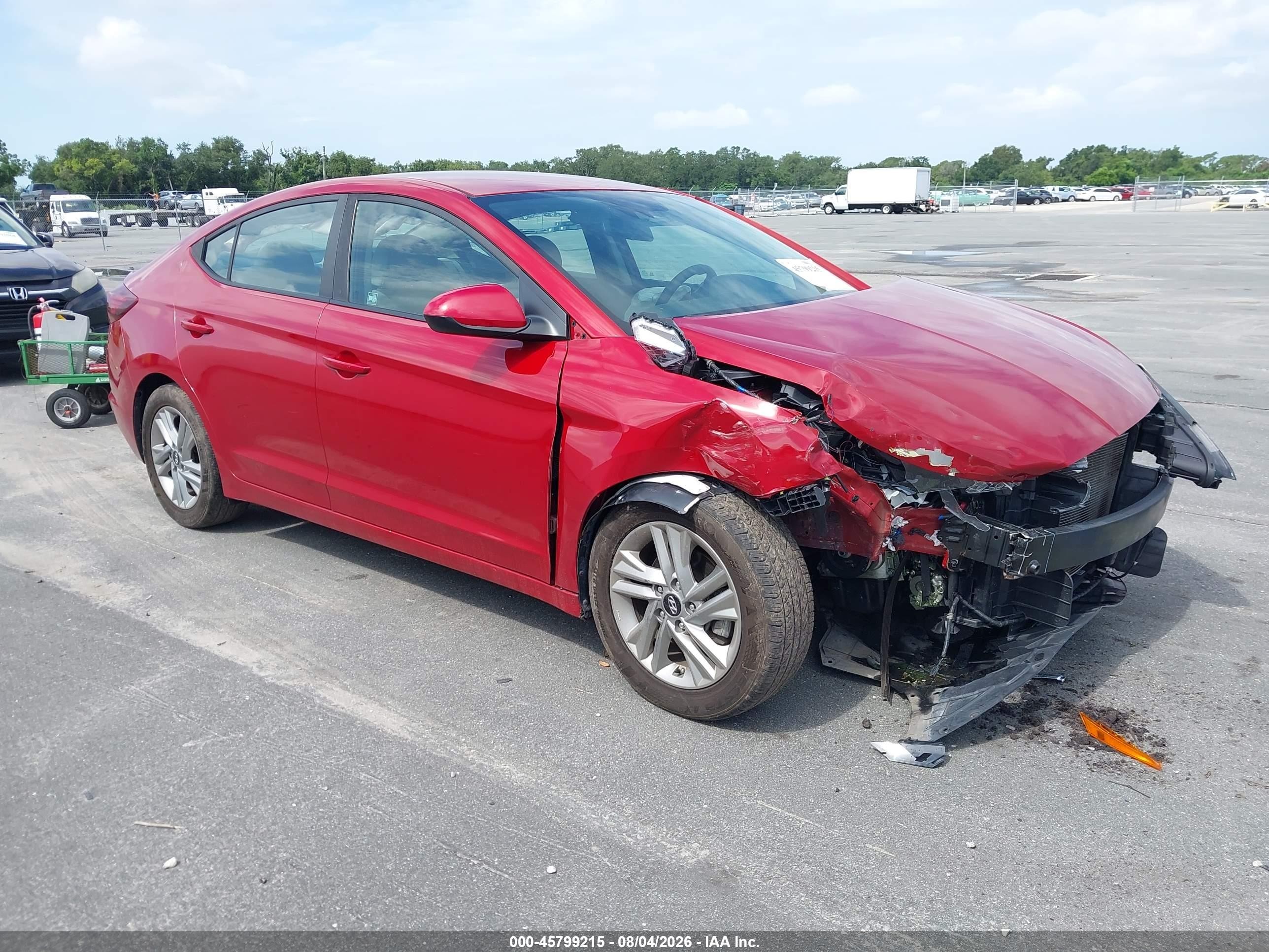 2020 Hyundai Elantra Value Edition, VIN KMHD84LF1LU075445 — Front end