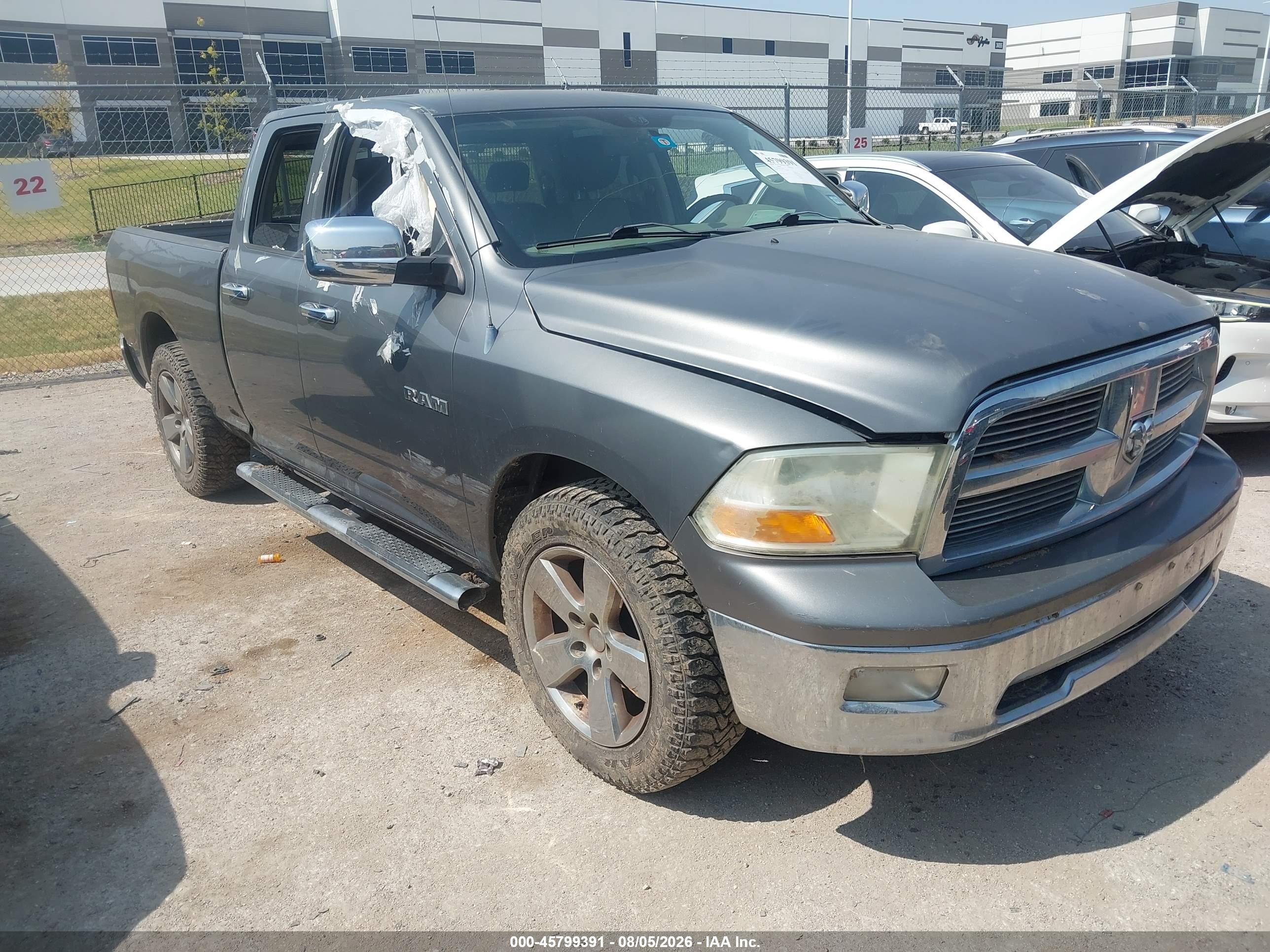 2010 Dodge 1500 SLT, VIN 1D7RB1GP4AS111852 — Обычный износ