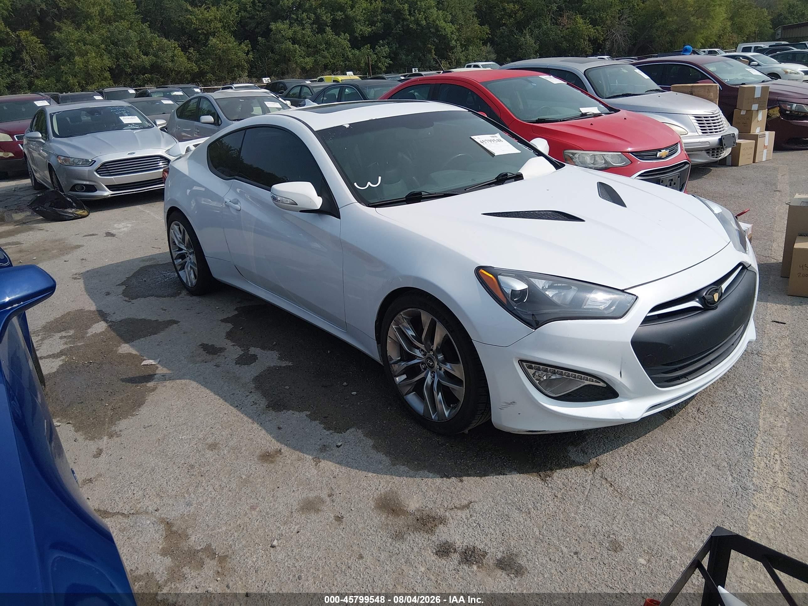 2016 Hyundai Genesis Coupe Ultimate, VIN KMHHU6KJ9GU133791 — Normal wear