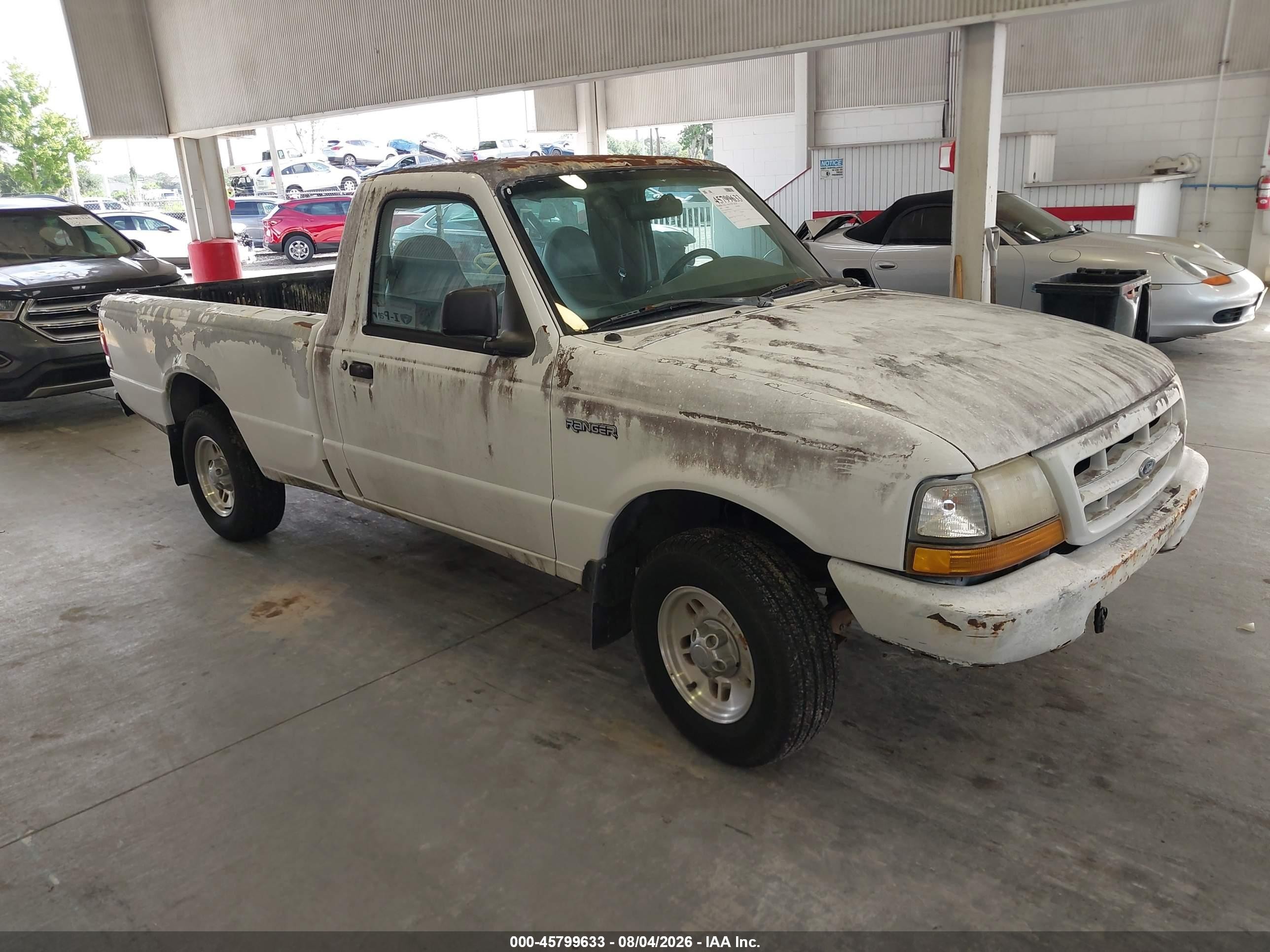 1999 Ford Ranger XL, VIN 1FTYR10V4XPA73562 — Normal wear