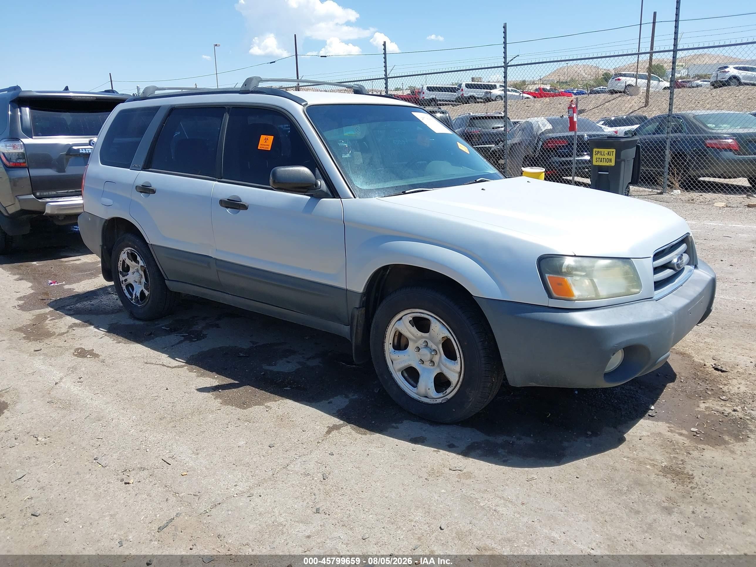2003 Subaru Forester X, VIN JF1SG63613H727828 — Normal wear
