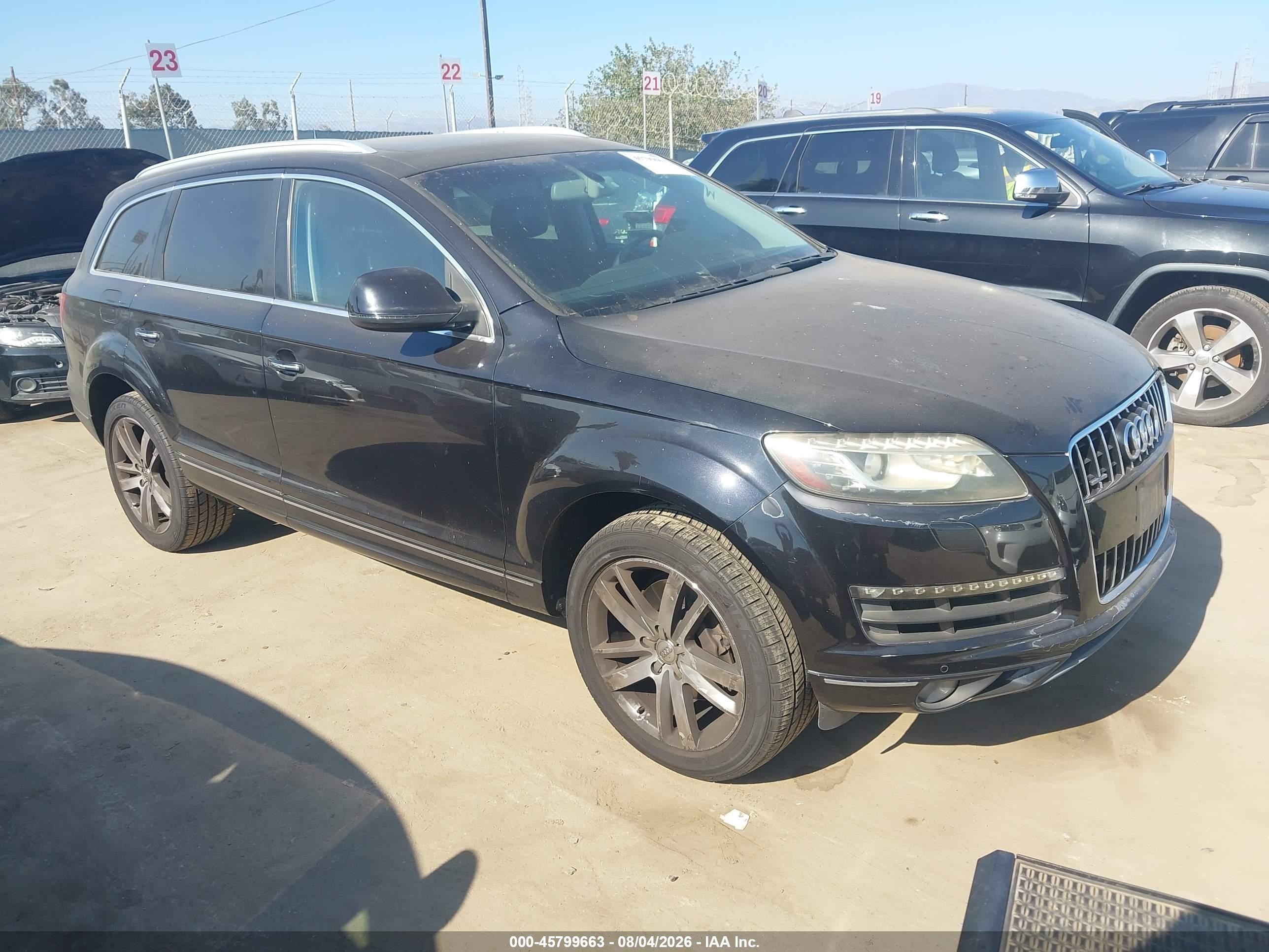 2014 Audi Q7 Premium Plus, VIN WA1LGAFE9ED003605 — Normal wear