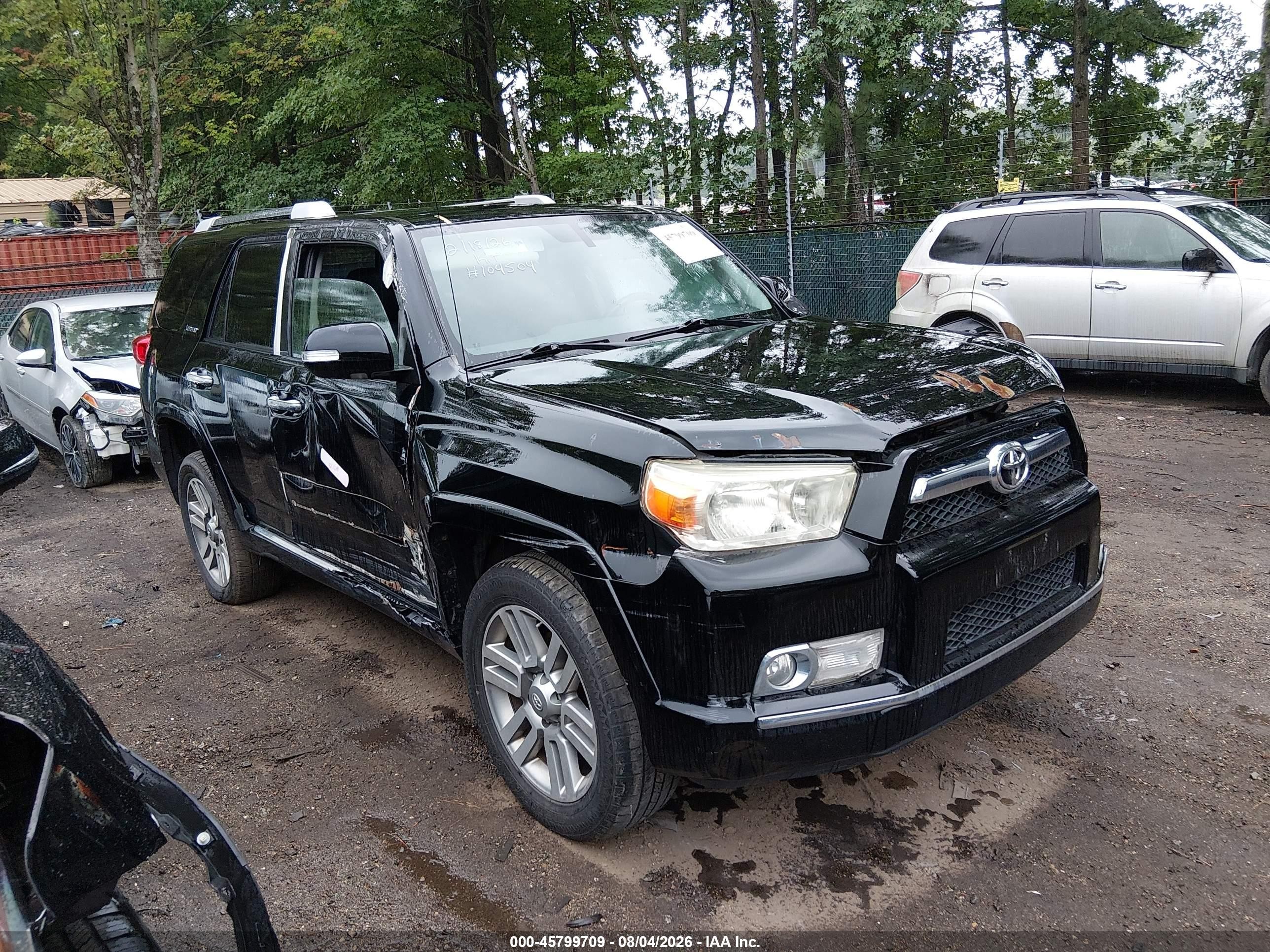2010 Toyota 4Runner Limited, VIN JTEBU5JR2A5003778 — Front end