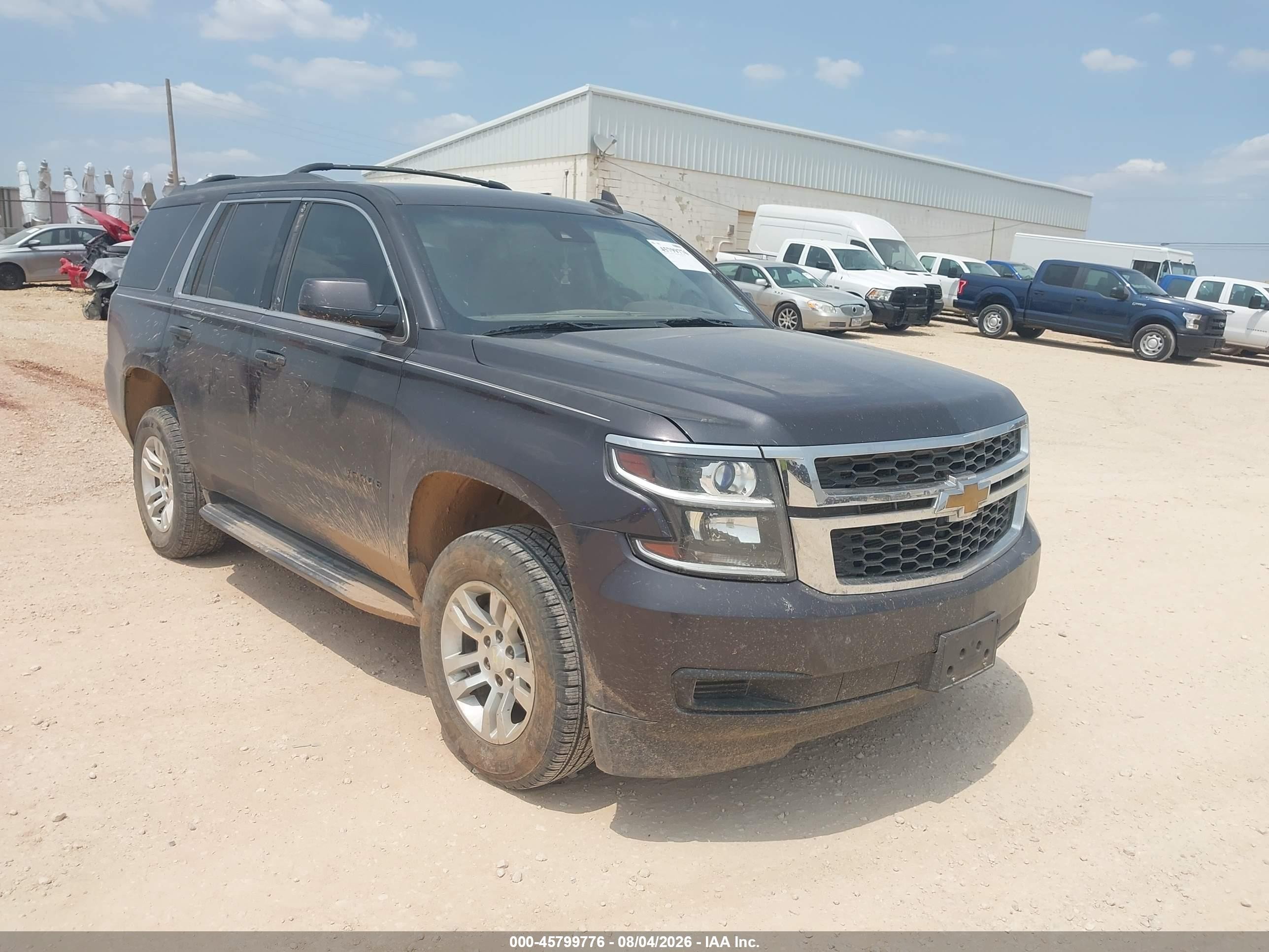 2015 Chevrolet Tahoe LT, VIN 1GNSCBKC1FR627837 — Repossession
