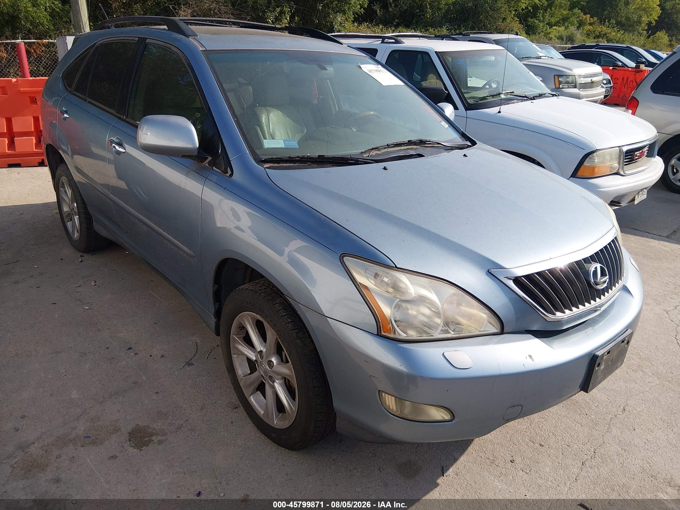 2009 Lexus RX 350, VIN 2T2GK31U09C076683 — Normal wear
