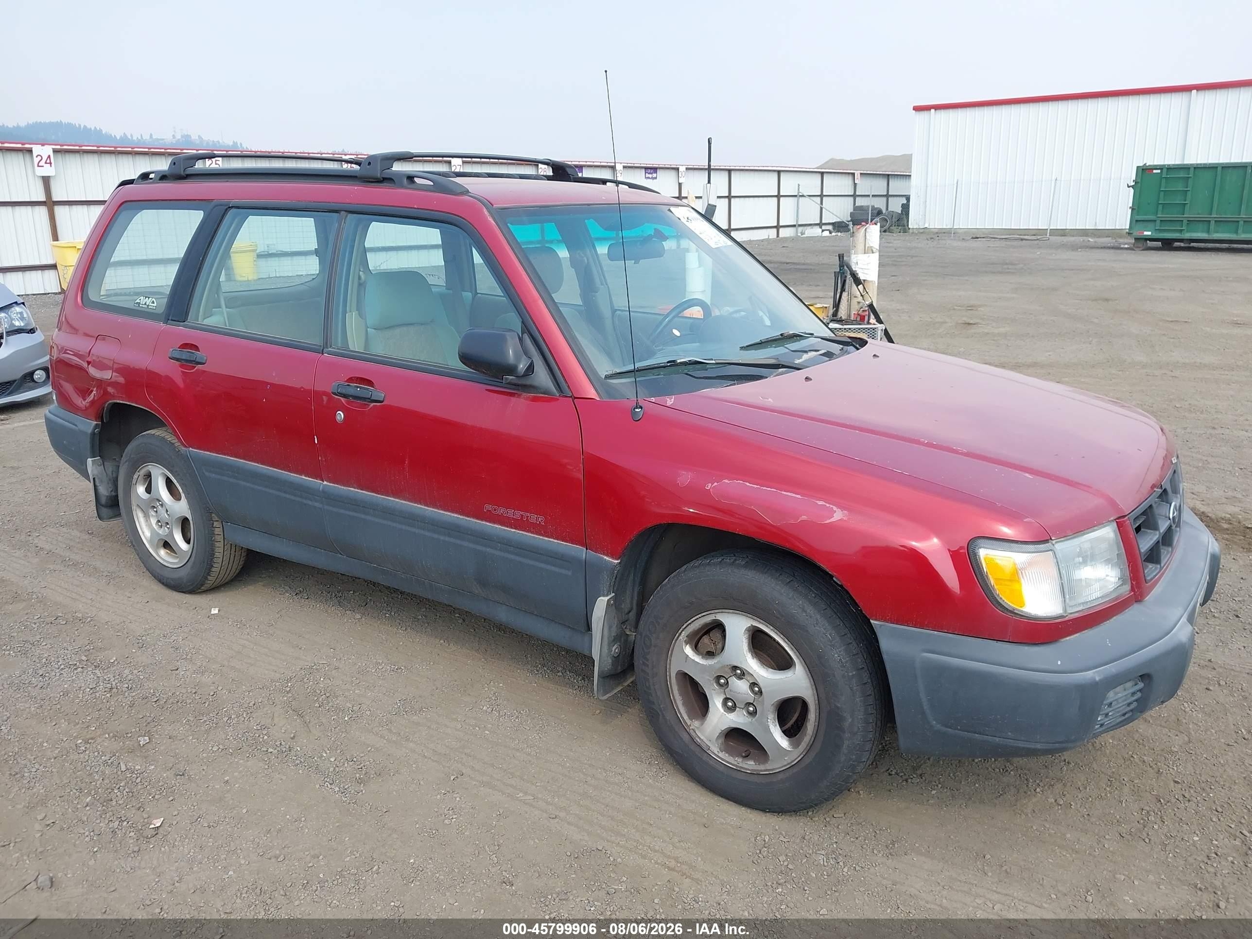 1999 Subaru Forester L, VIN JF1SF6358XH743203 — Обычный износ