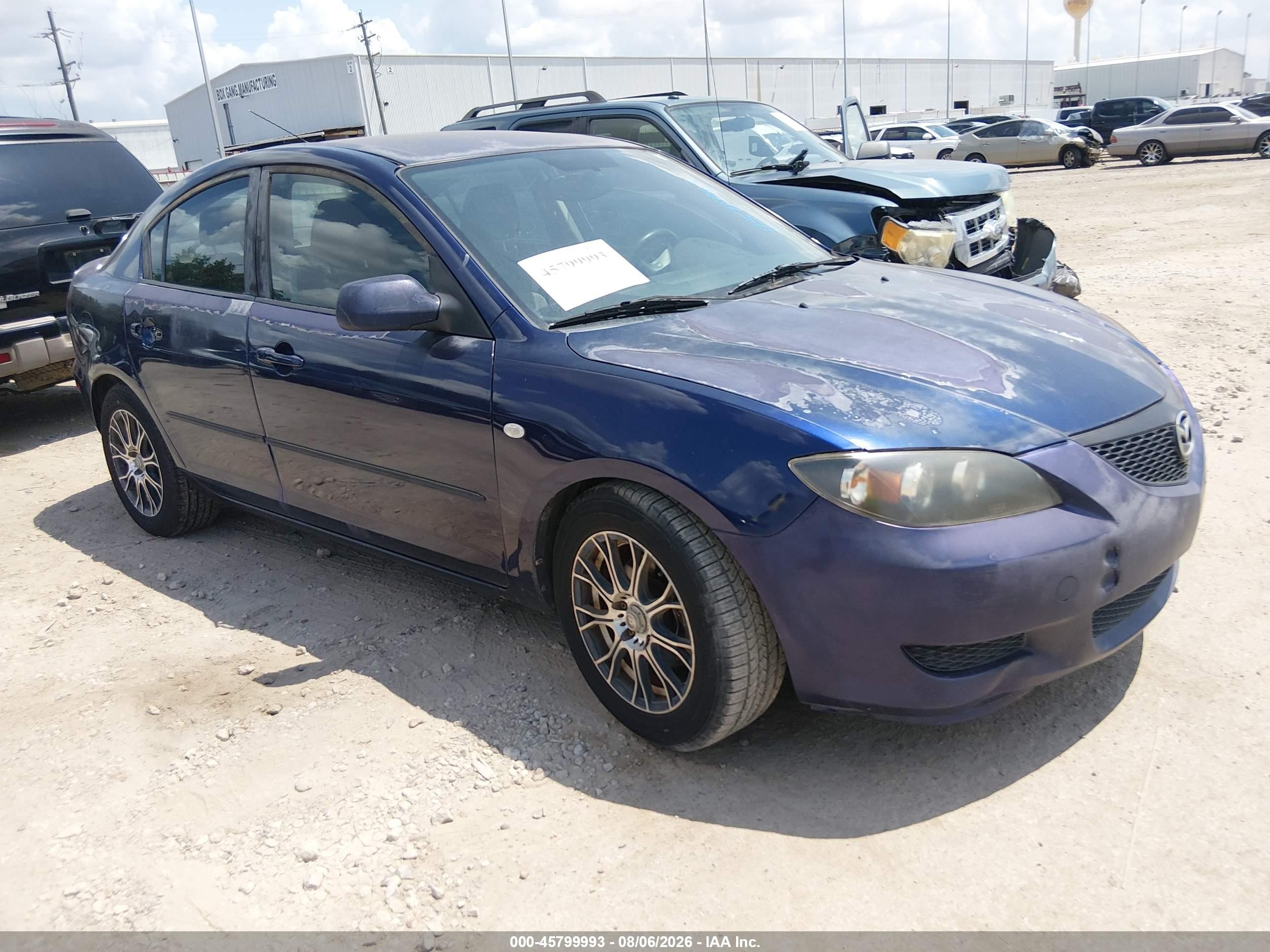 2006 Mazda 3 i Touring, VIN JM1BK32F461455362 — Обычный износ