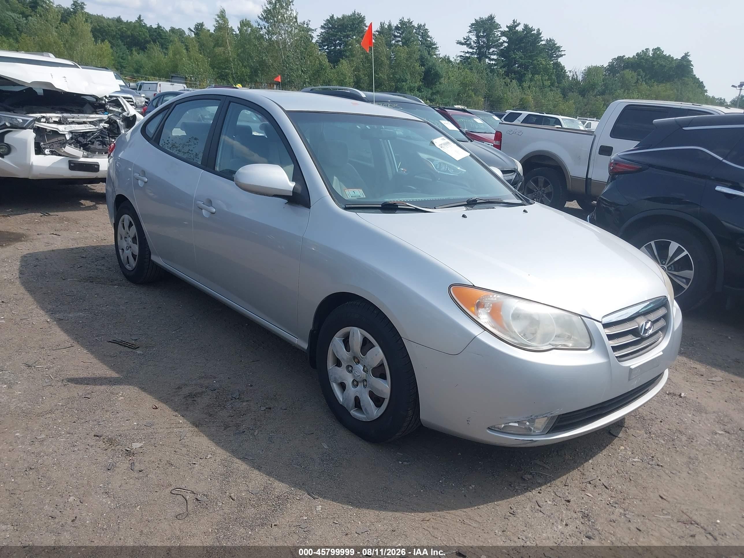 2007 Hyundai Elantra GLS, VIN KMHDU46D07U174267 — Зад