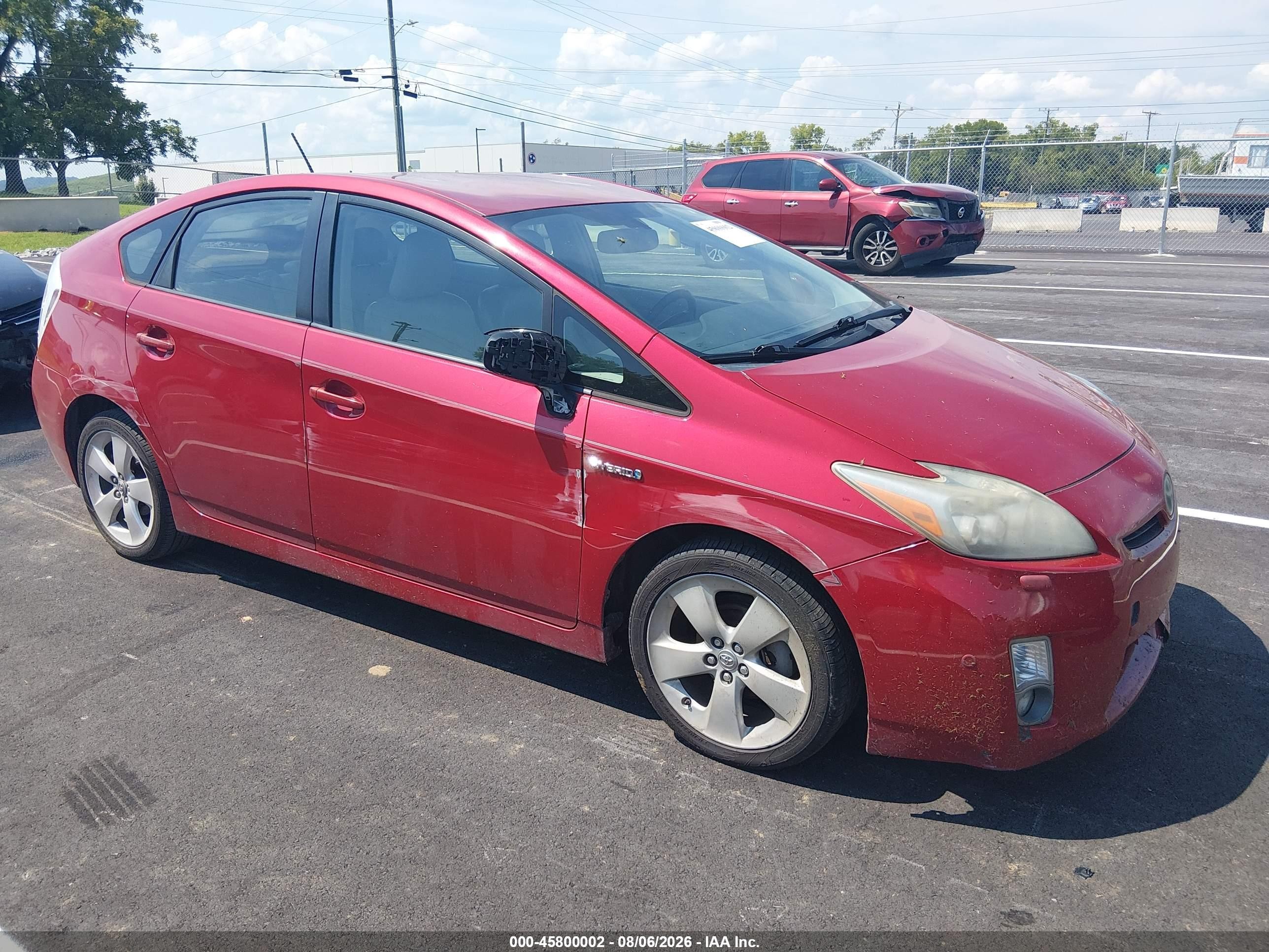 2010 Toyota Prius III, VIN JTDKN3DUXA0063553 — Normal wear