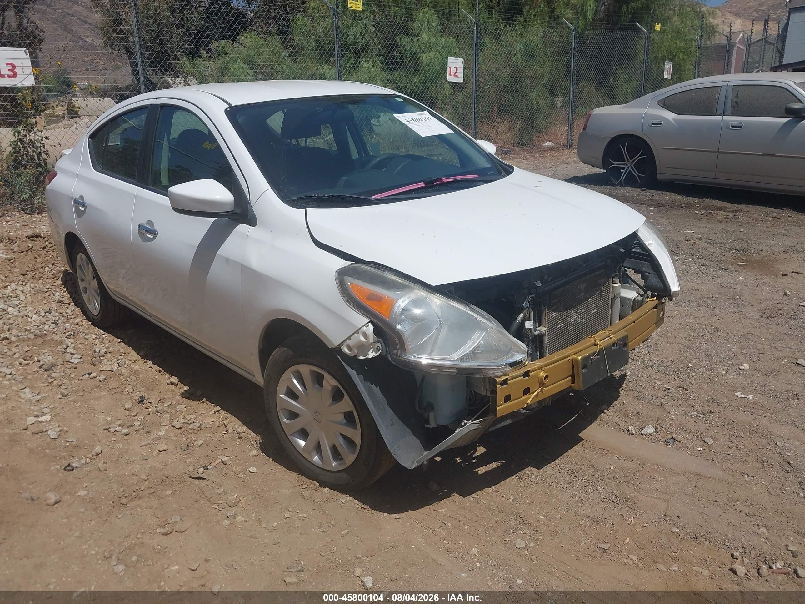 2016 Nissan Versa S Plus, VIN 3N1CN7AP0GL826608 — Normal wear