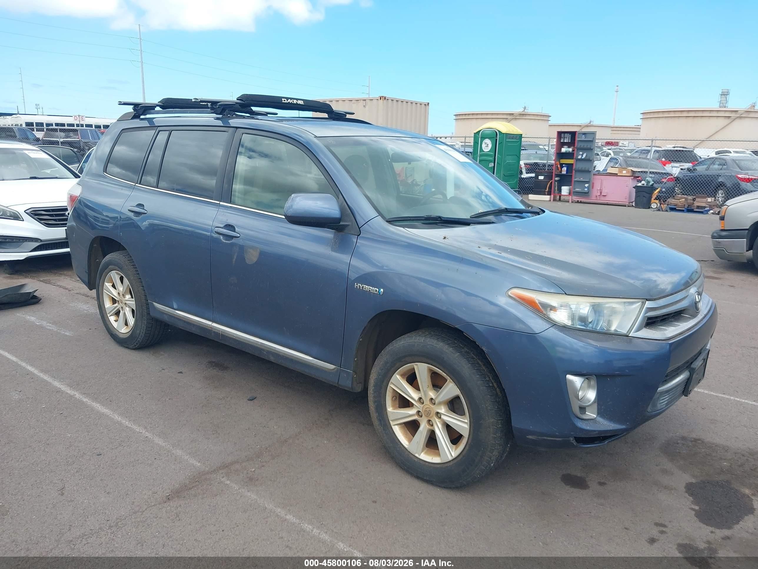2013 Toyota Highlander, VIN JTEBC3EH0D2013207 — Normal wear