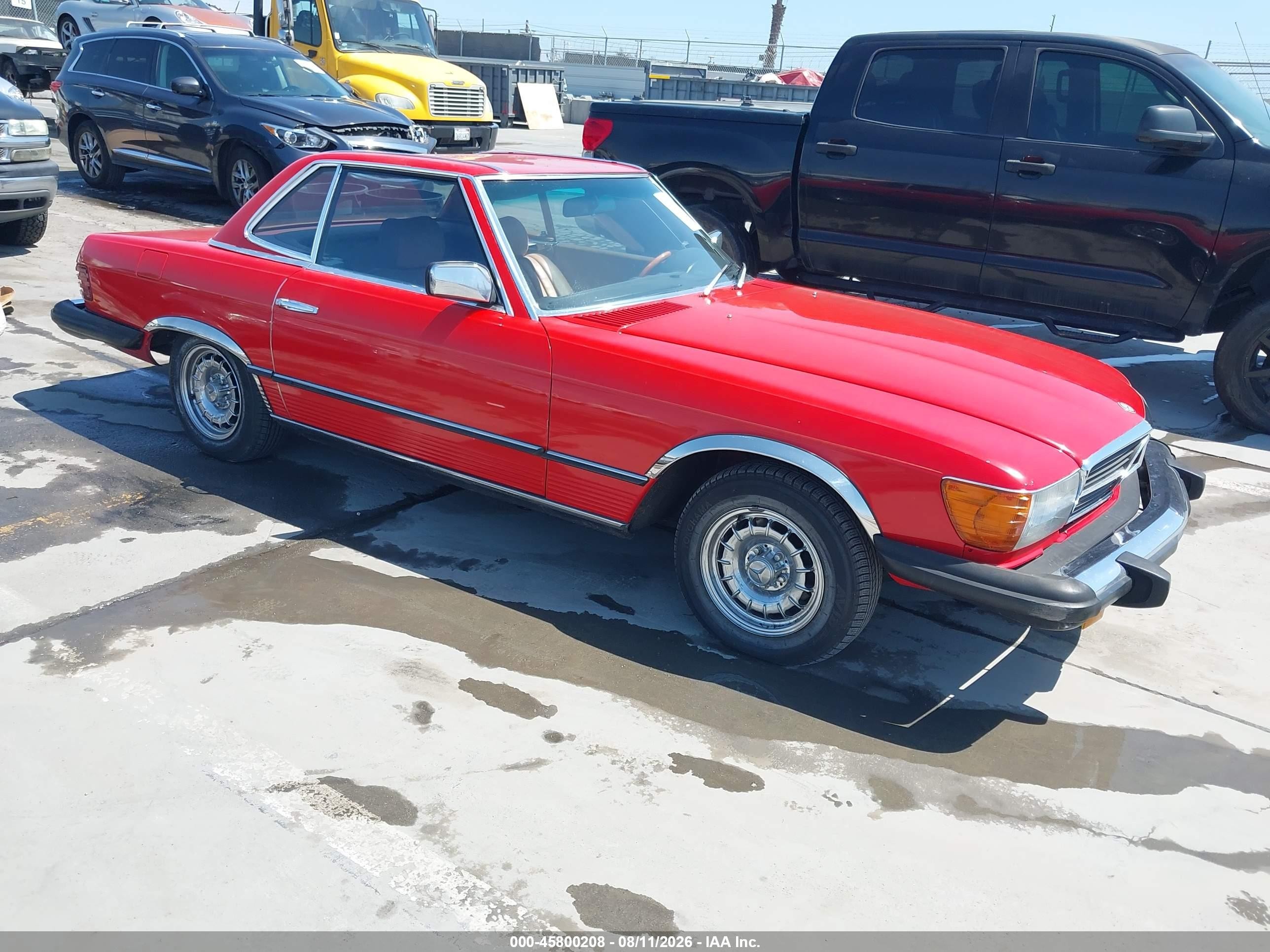 1980 Mercedes-Benz 450, VIN 10704412060449 — Обычный износ