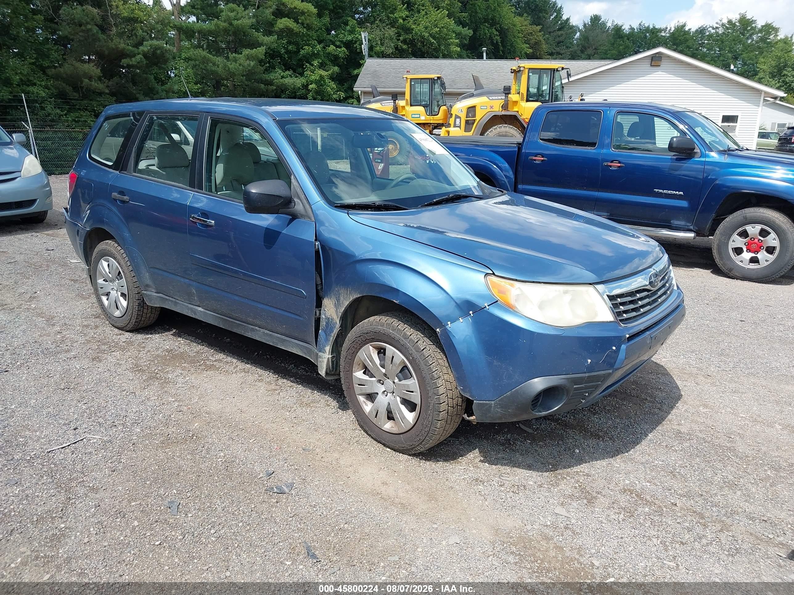 2009 Subaru Forester X, VIN JF2SH61639H765307 — Rear end