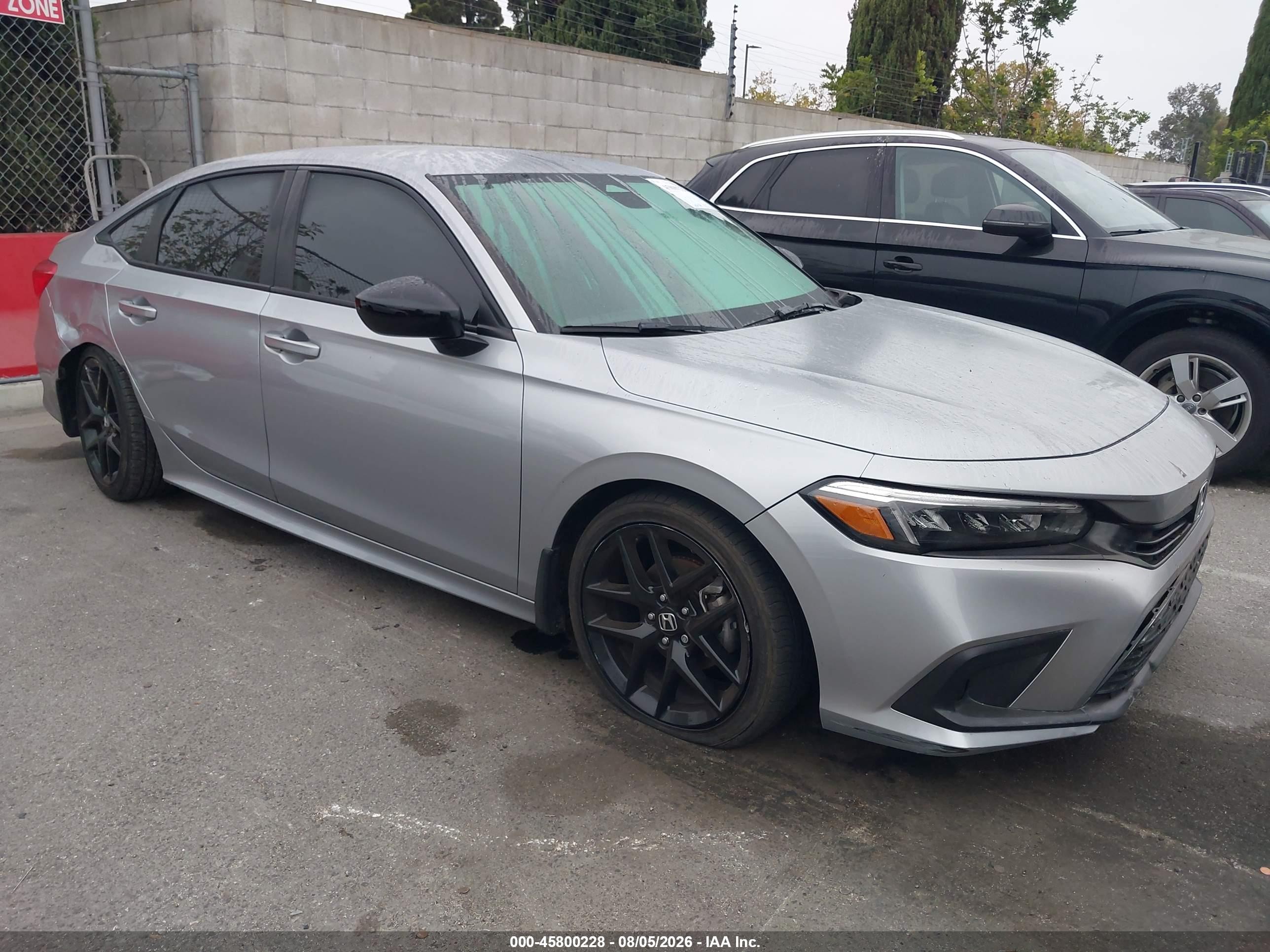 2023 Honda Civic Sport, VIN 2HGFE2F57PH561457 — Side
