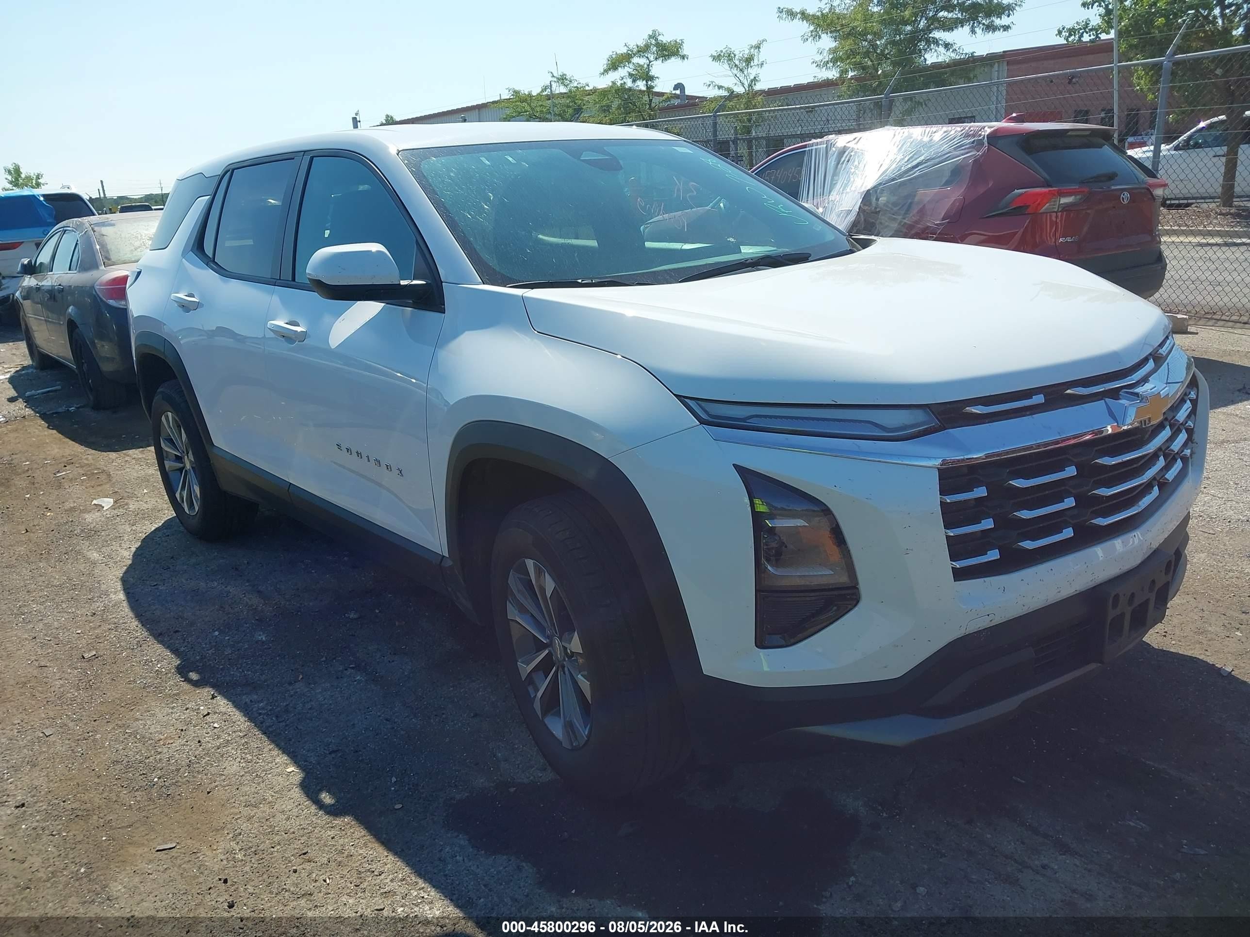 2026 Chevrolet Equinox AWD LT, VIN 3GNAXPEG6TL374903 — Front end