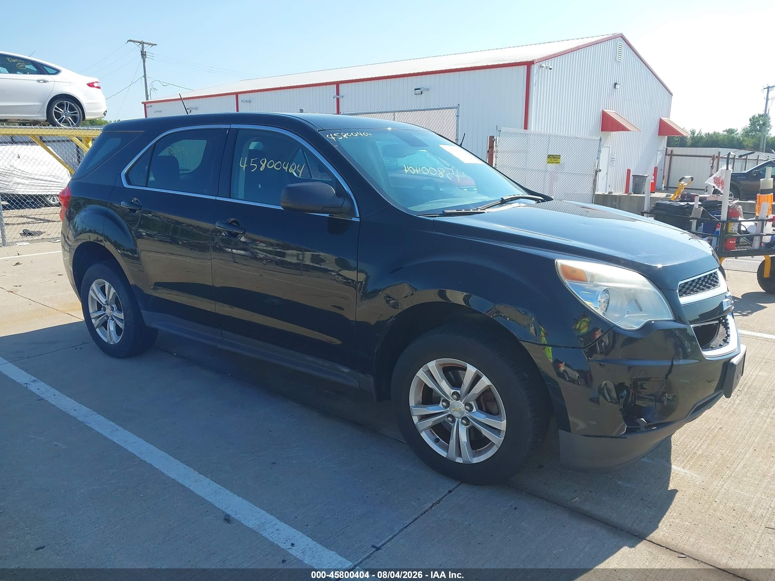2014 Chevrolet Equinox LS, VIN 2GNALAEK6E1141282 — Перед
