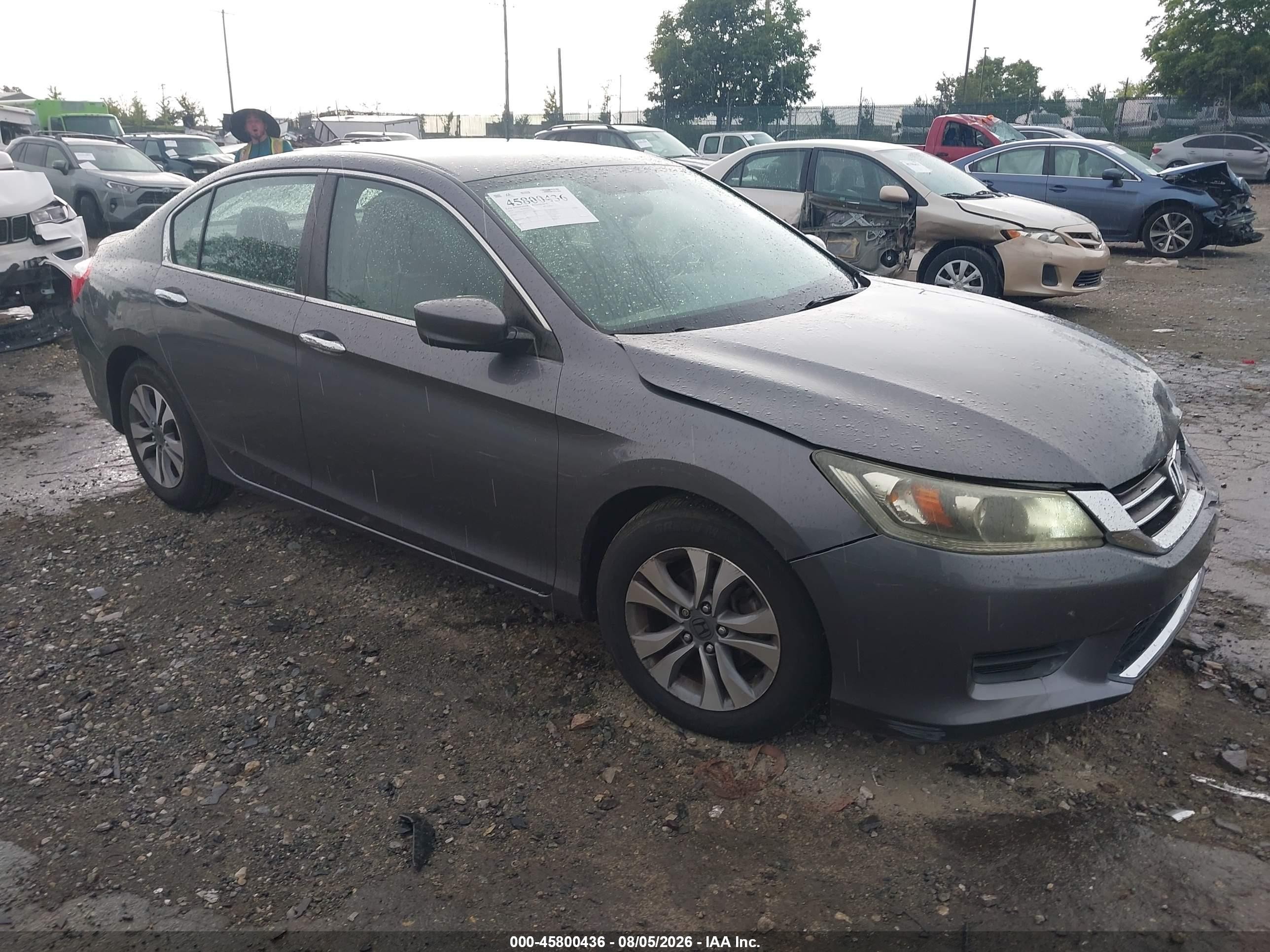 2014 Honda Accord LX, VIN 1HGCR2F32EA225443 — Front end