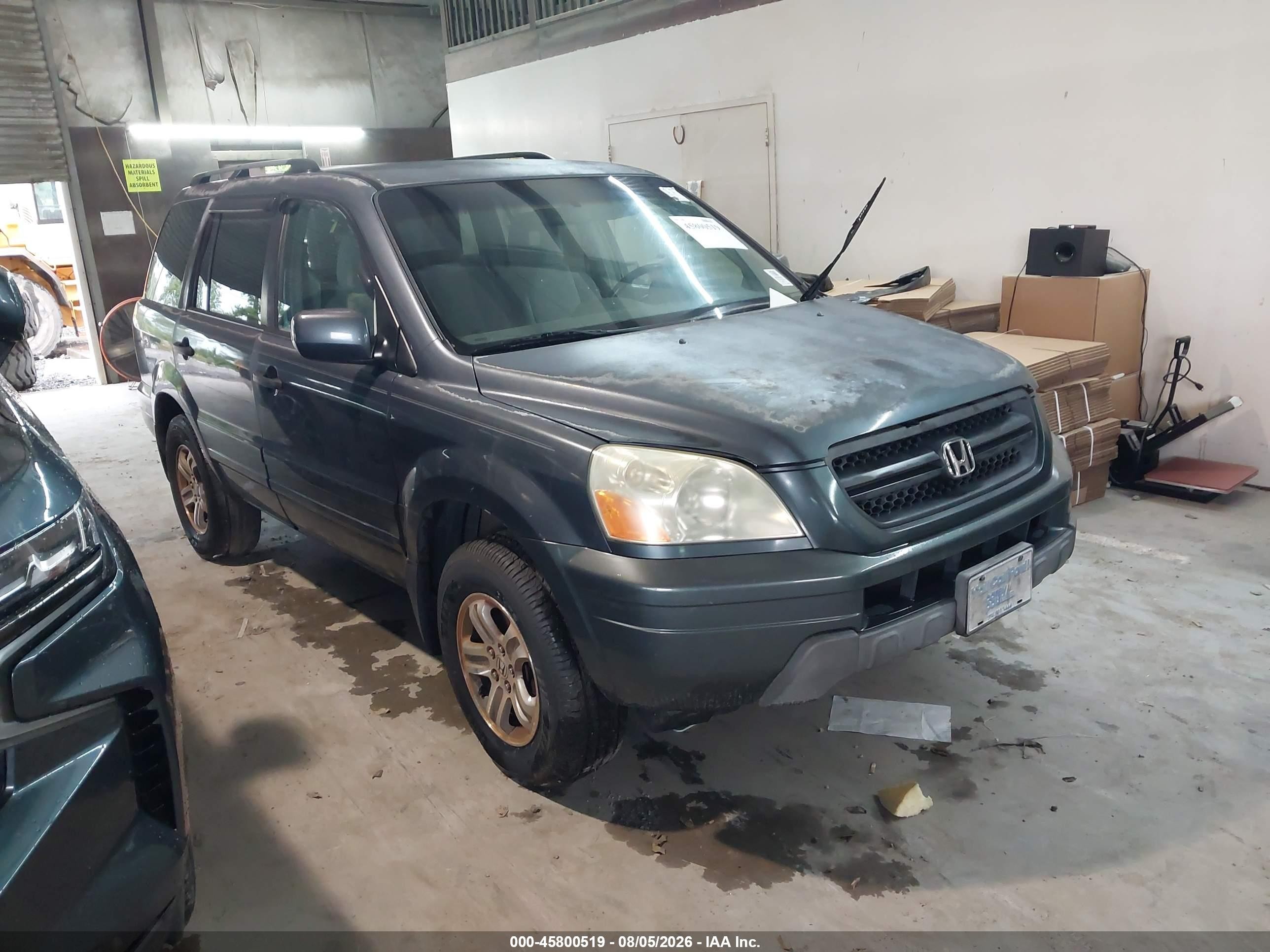 2005 Honda Pilot EX, VIN 5FNYF18465B023337 — Mechanical